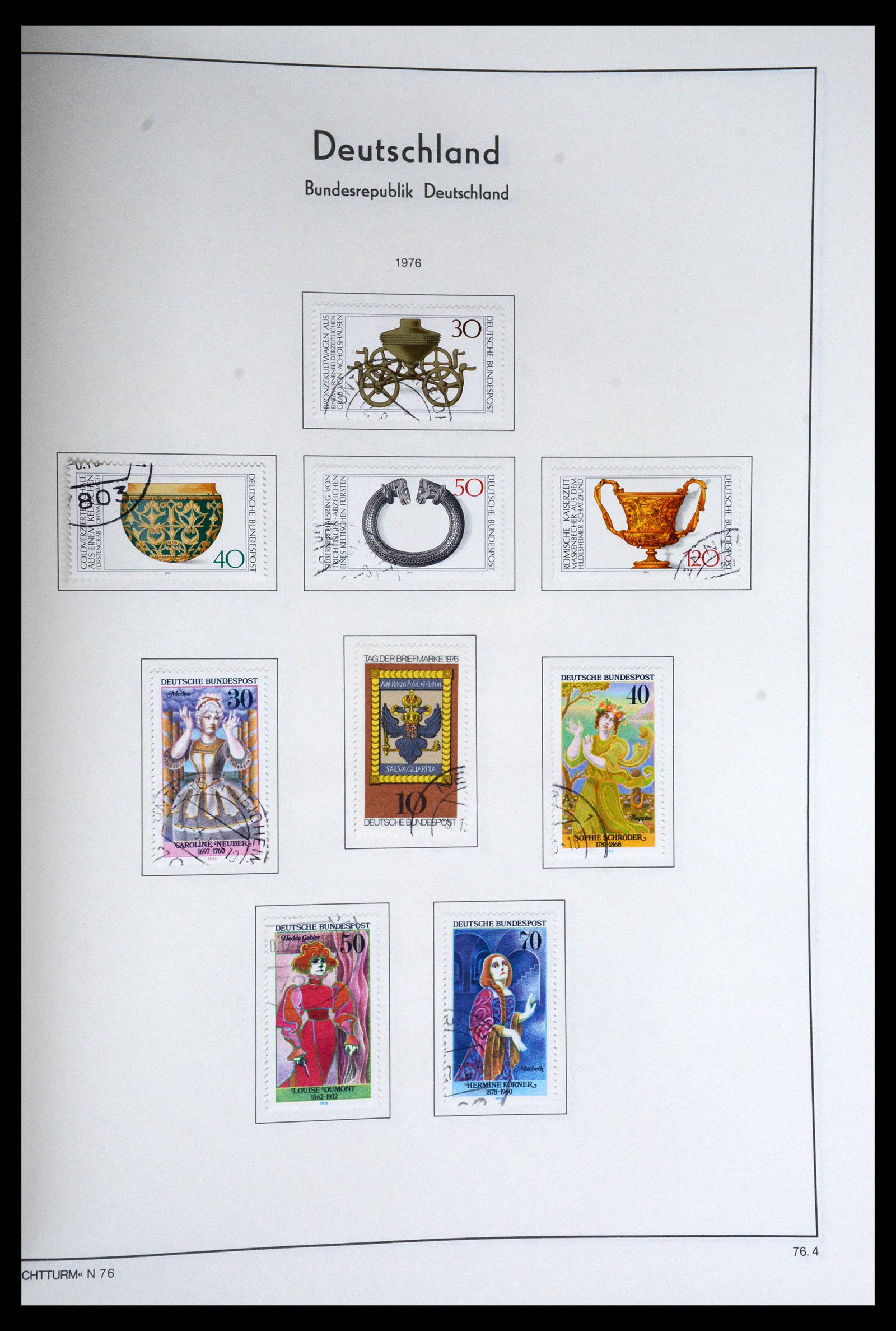 36688 193 - Postzegelverzameling 36688 Bundespost 1949-1977.