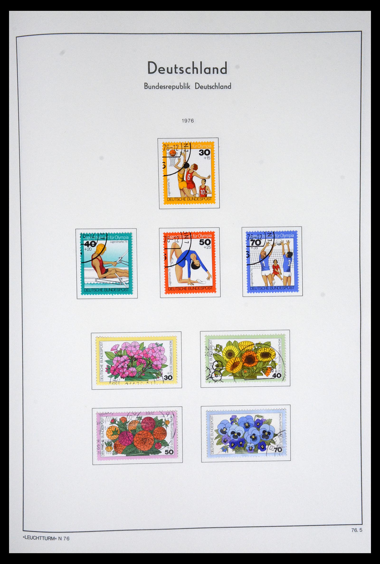 36688 195 - Postzegelverzameling 36688 Bundespost 1949-1977.