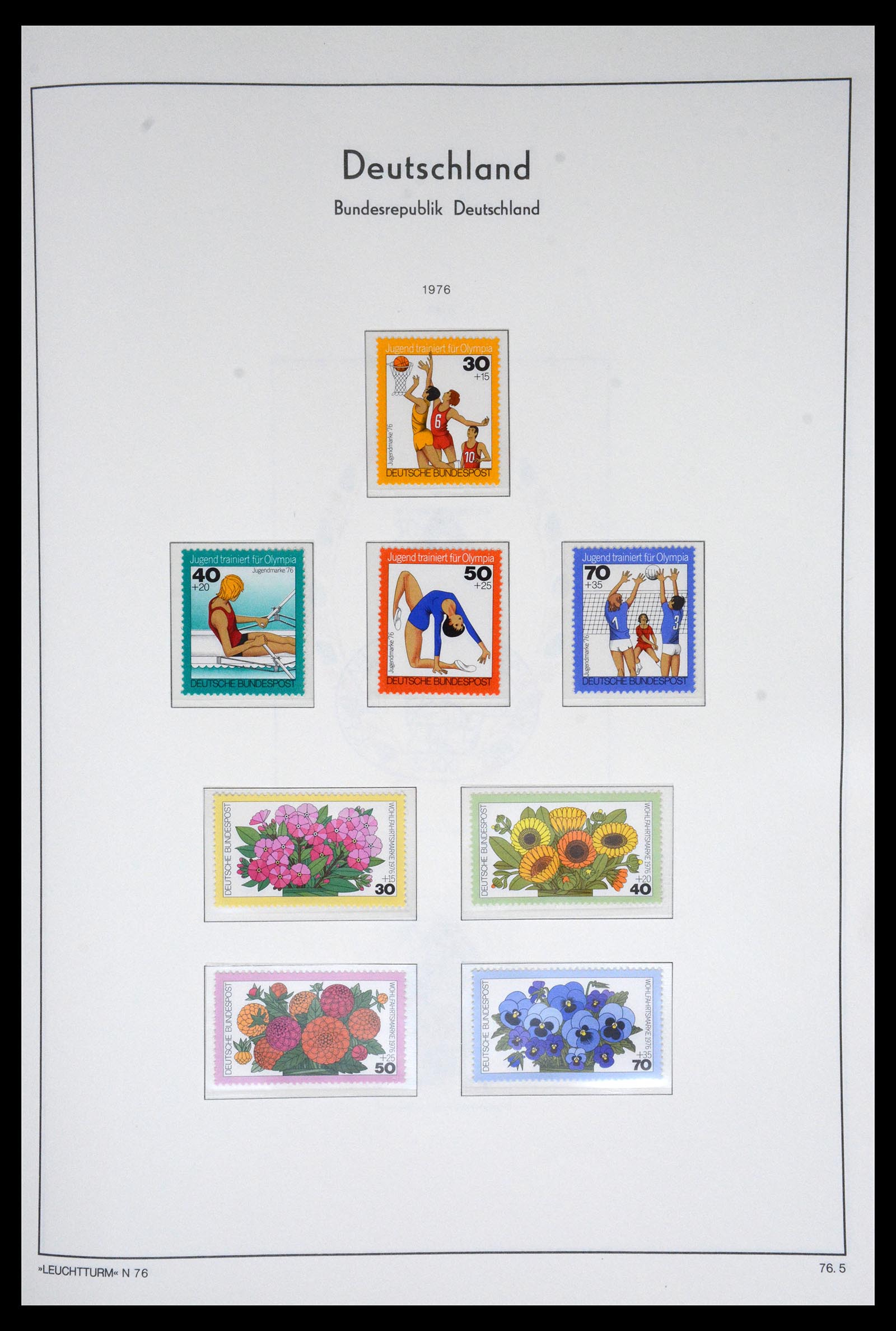 36688 196 - Postzegelverzameling 36688 Bundespost 1949-1977.