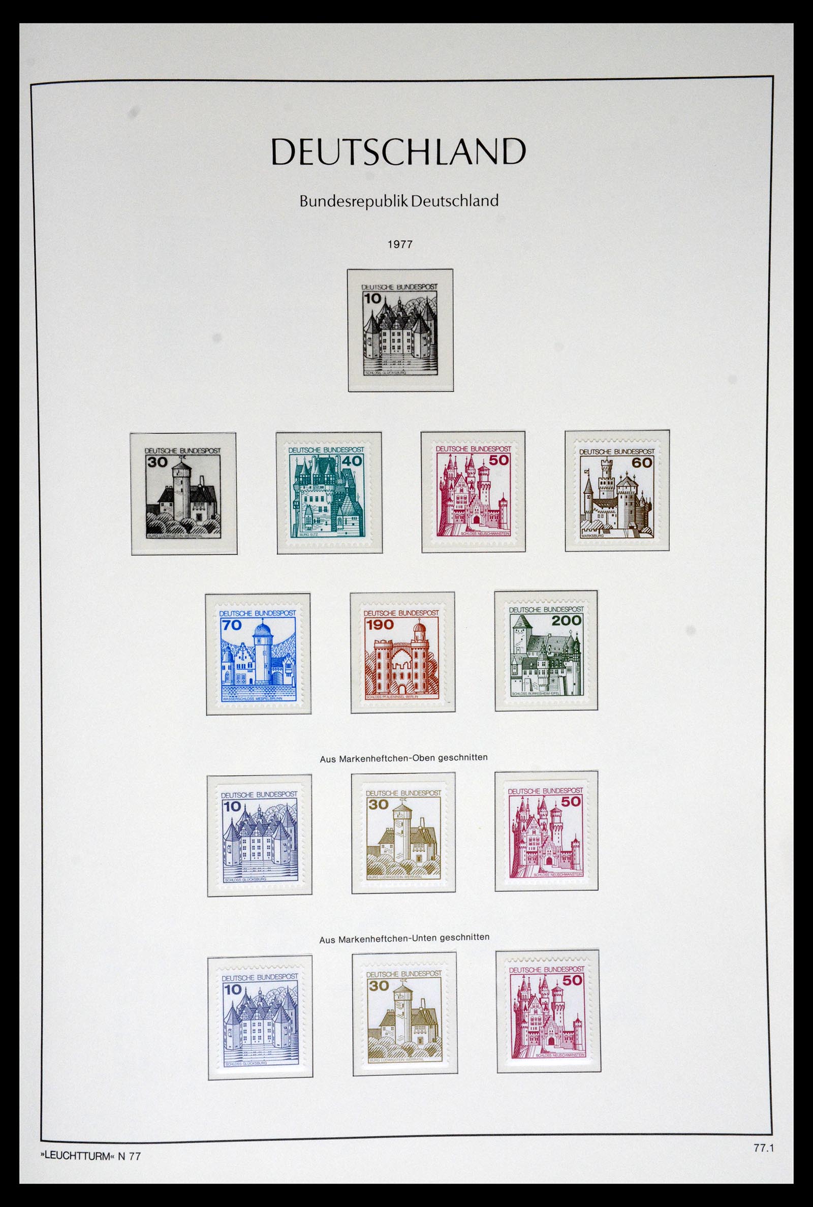 36688 201 - Postzegelverzameling 36688 Bundespost 1949-1977.