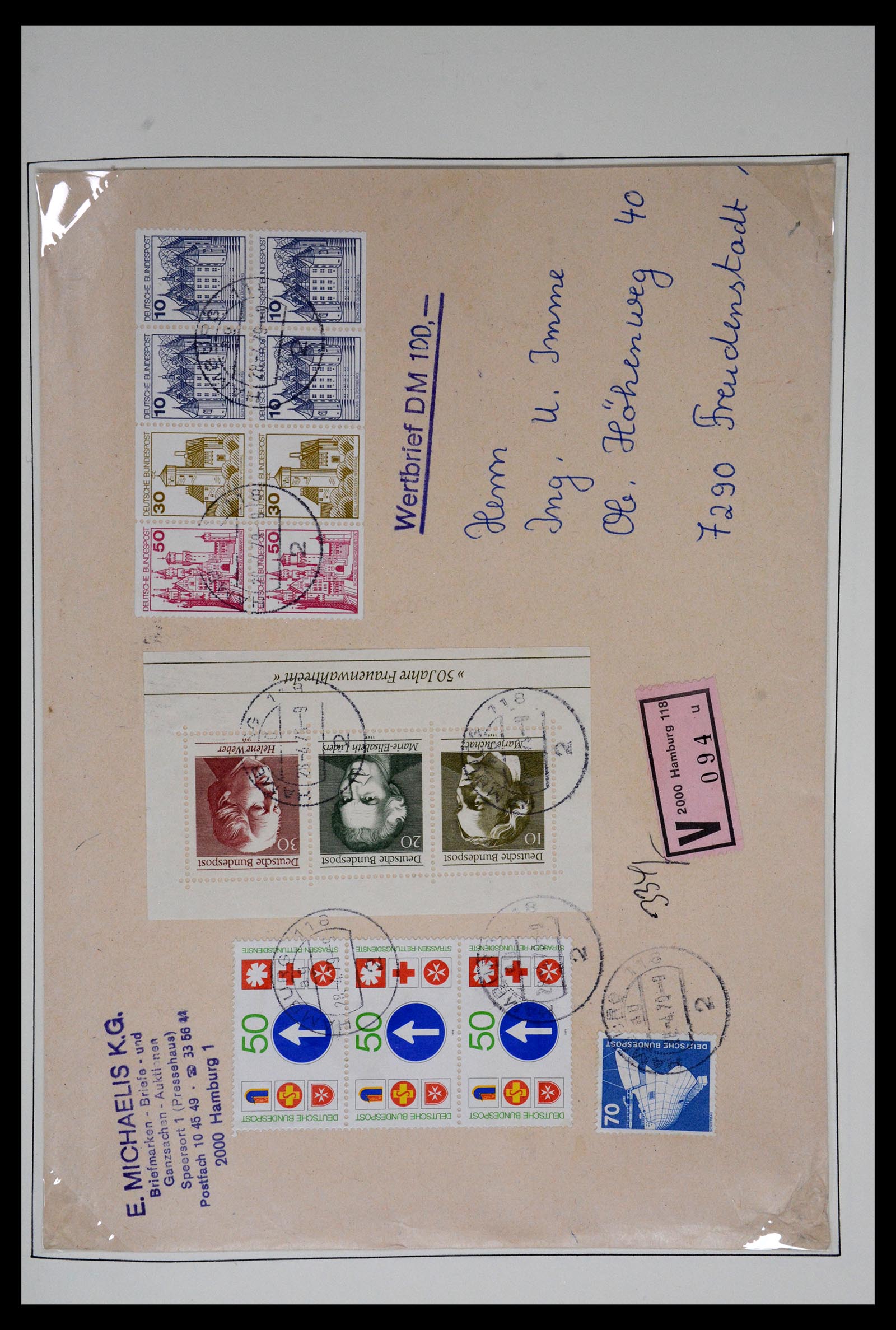 36688 202 - Postzegelverzameling 36688 Bundespost 1949-1977.