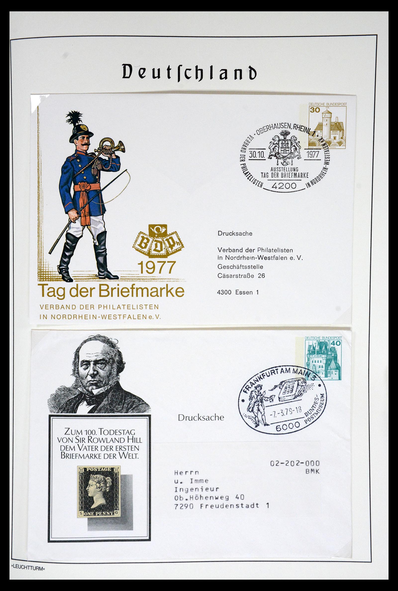 36688 204 - Postzegelverzameling 36688 Bundespost 1949-1977.