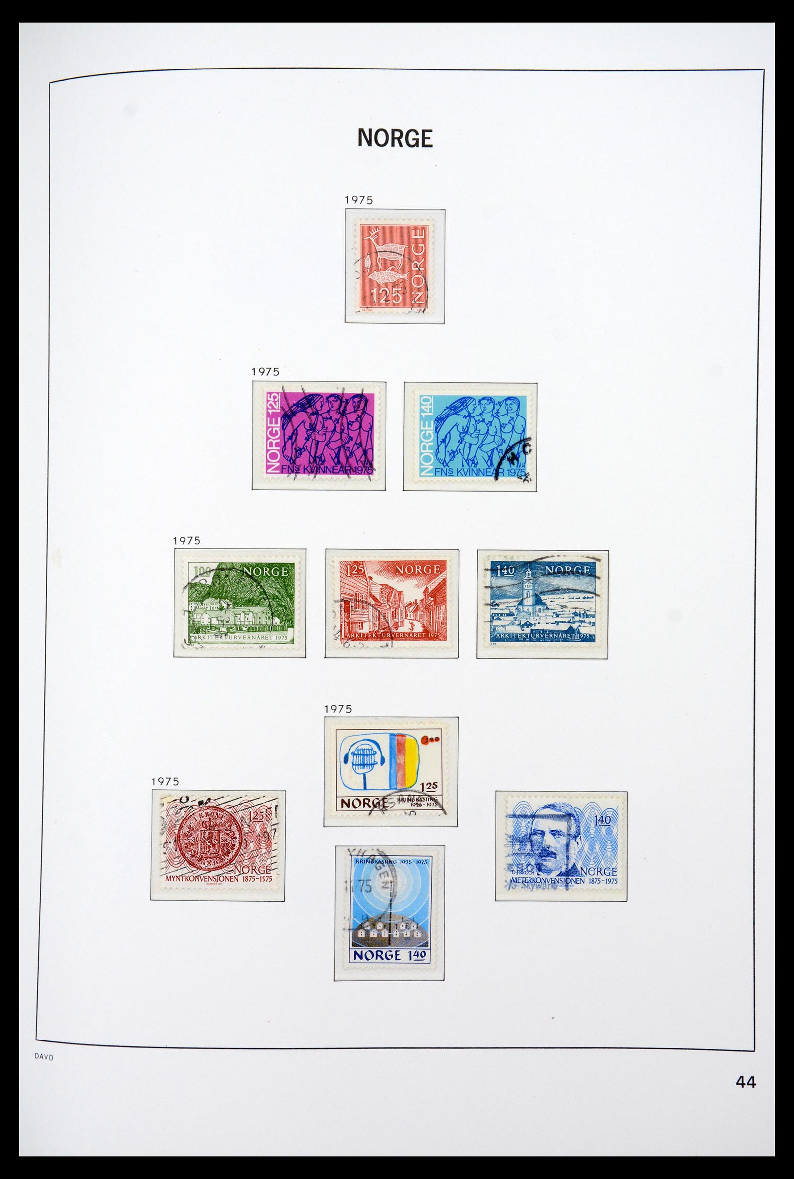 36691 049 - Postzegelverzameling 36691 Norway 1855-2007.