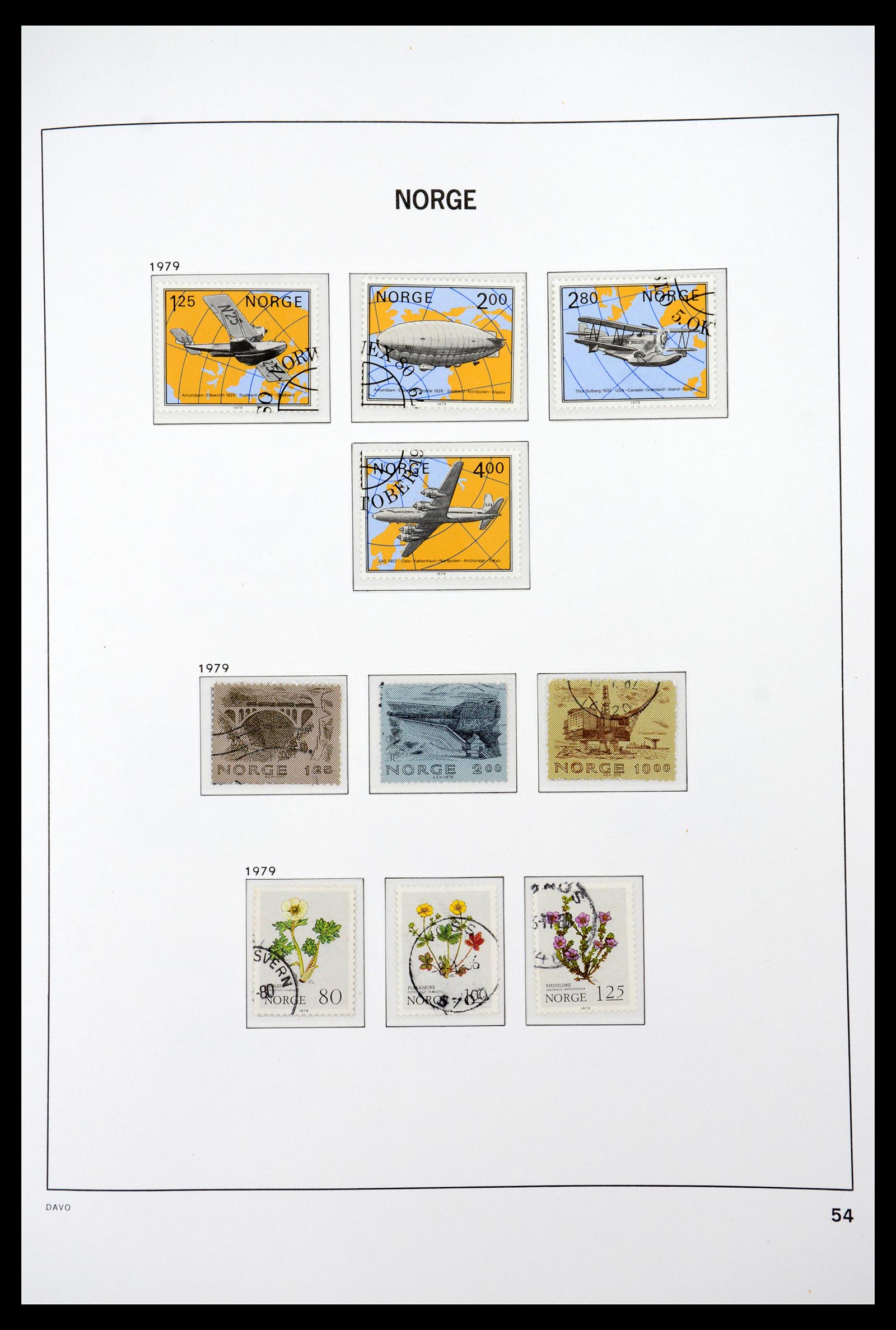 36691 059 - Postzegelverzameling 36691 Norway 1855-2007.