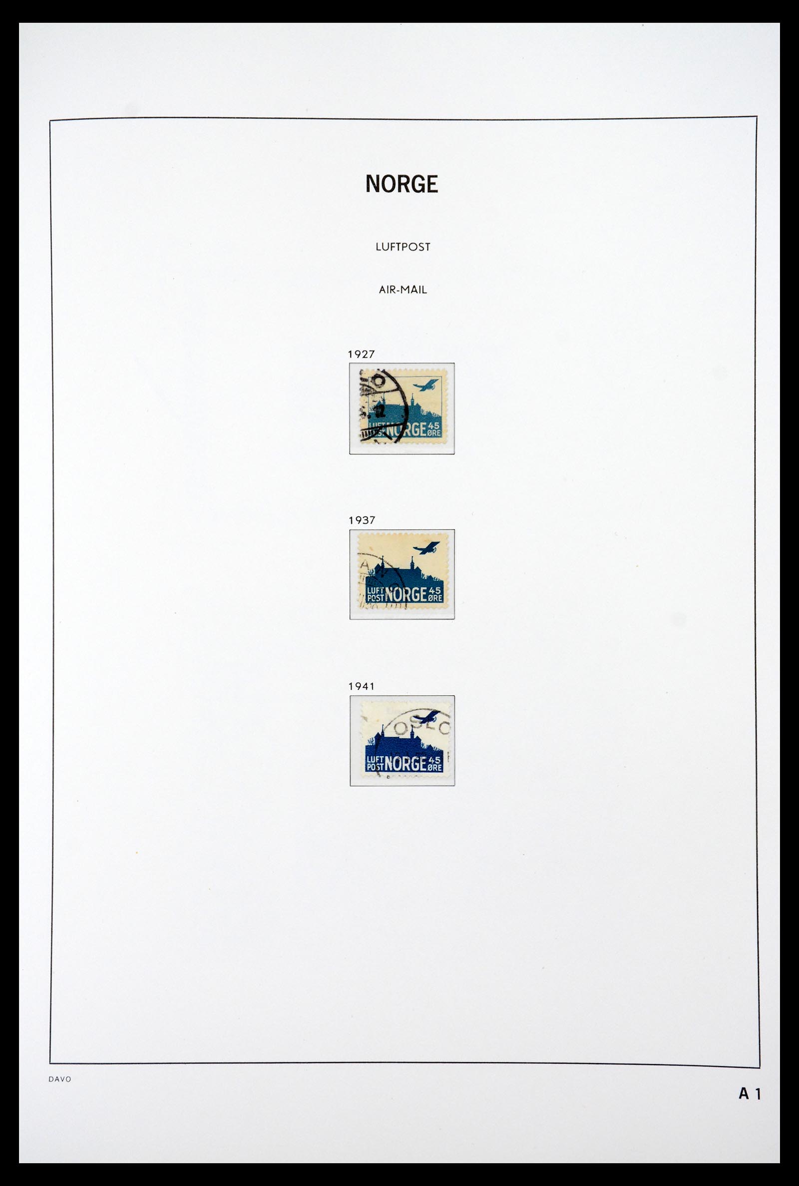 36691 064 - Postzegelverzameling 36691 Norway 1855-2007.