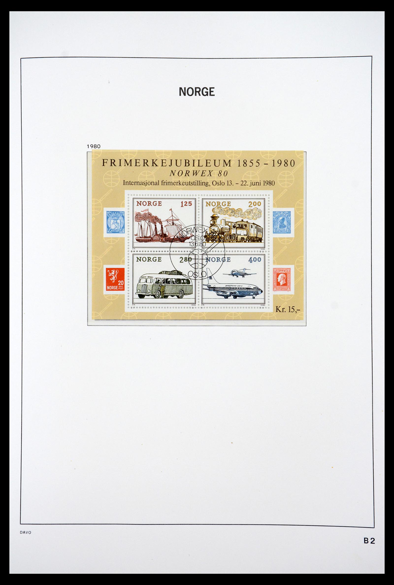 36691 066 - Postzegelverzameling 36691 Norway 1855-2007.