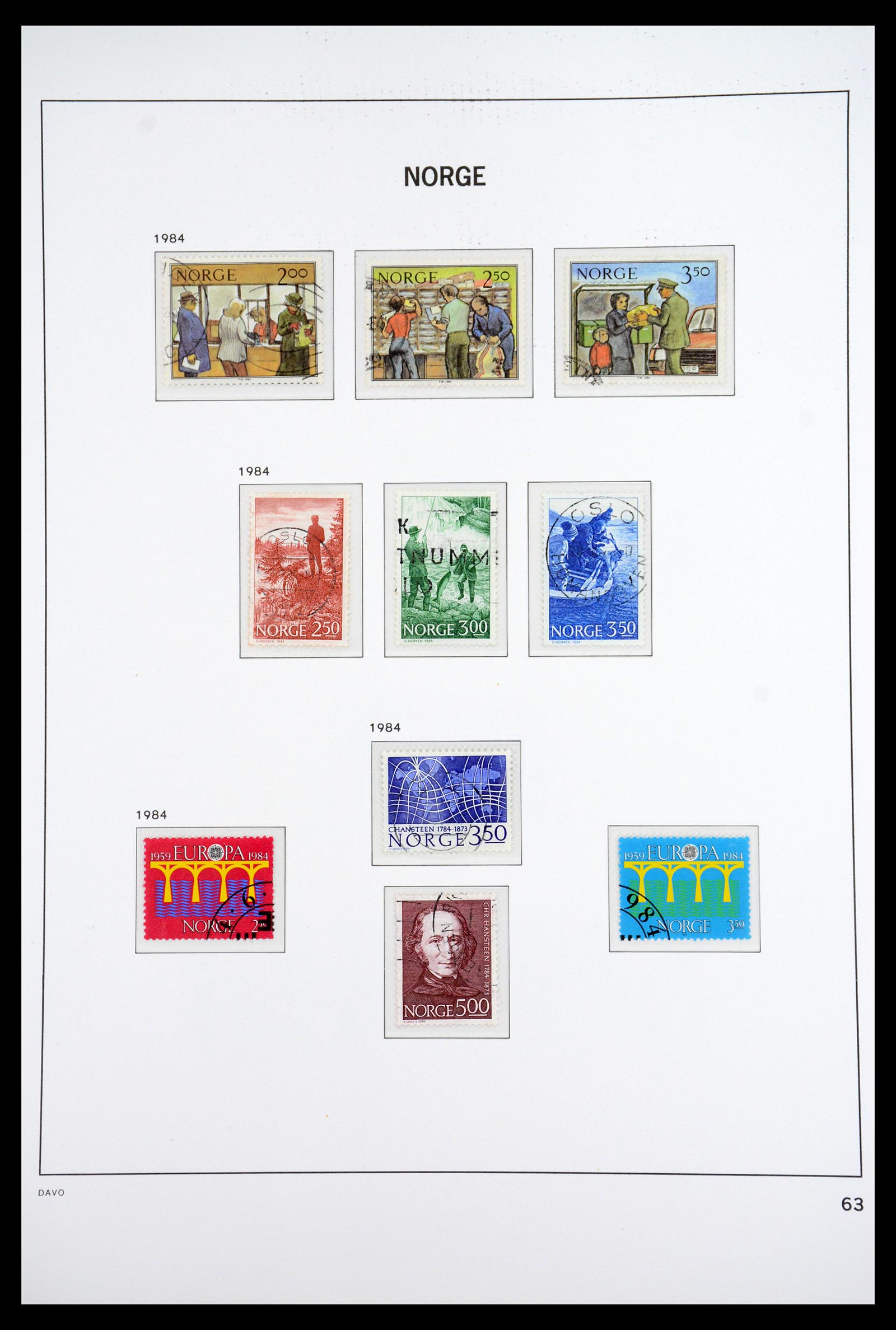 36691 079 - Stamp collection 36691 Noorwegen 1855-2007.