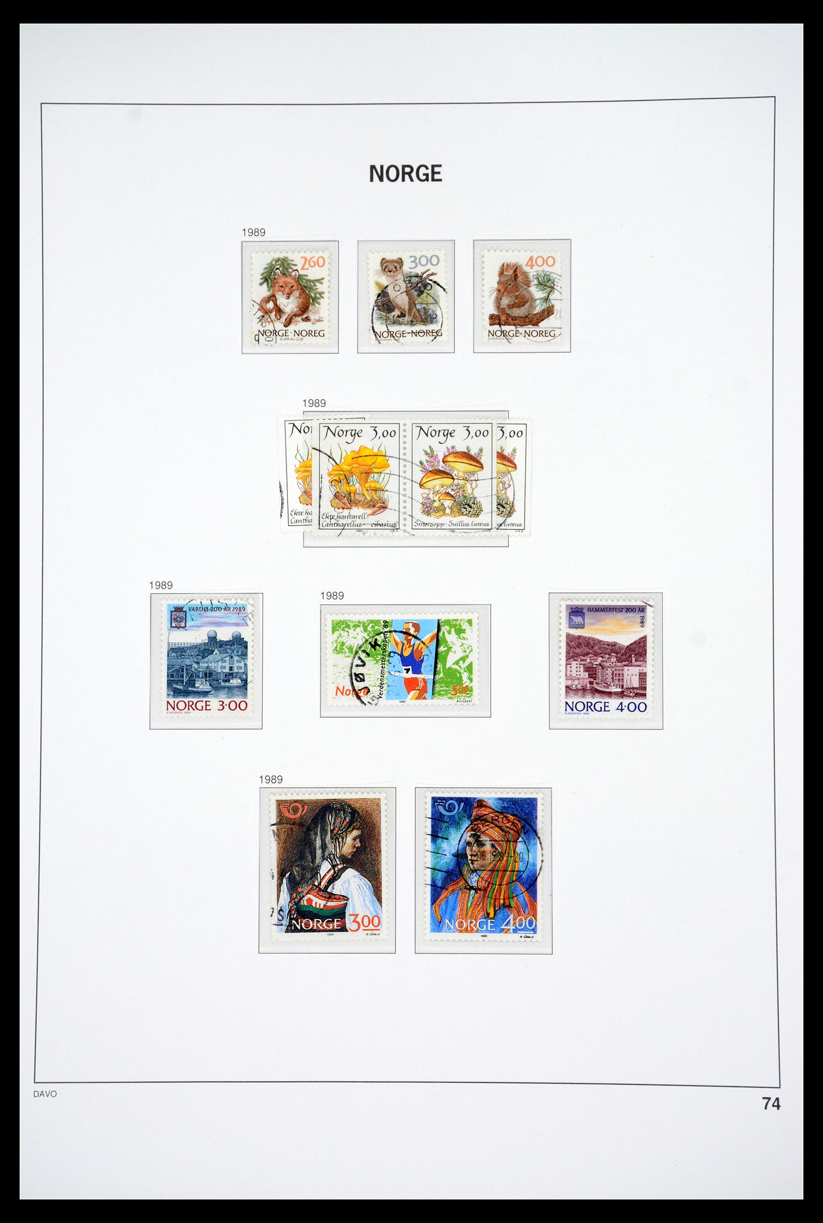 36691 090 - Stamp collection 36691 Noorwegen 1855-2007.