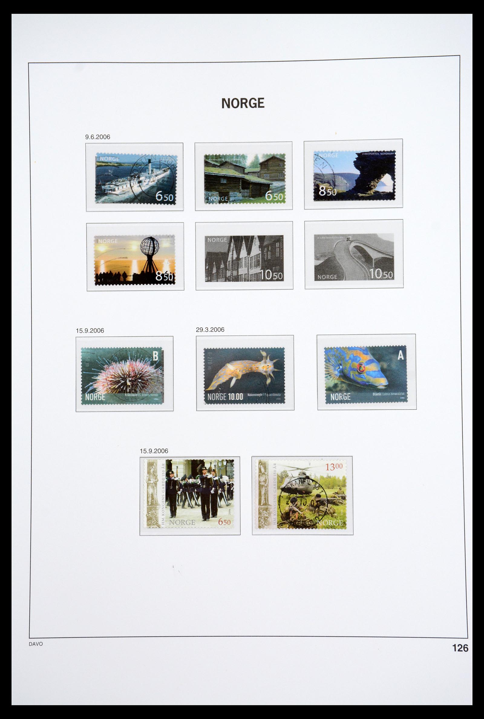 36691 142 - Postzegelverzameling 36691 Norway 1855-2007.