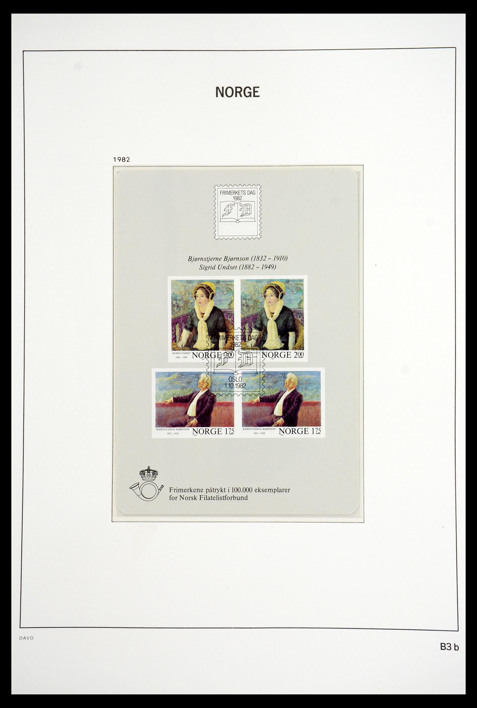36691 147 - Postzegelverzameling 36691 Norway 1855-2007.