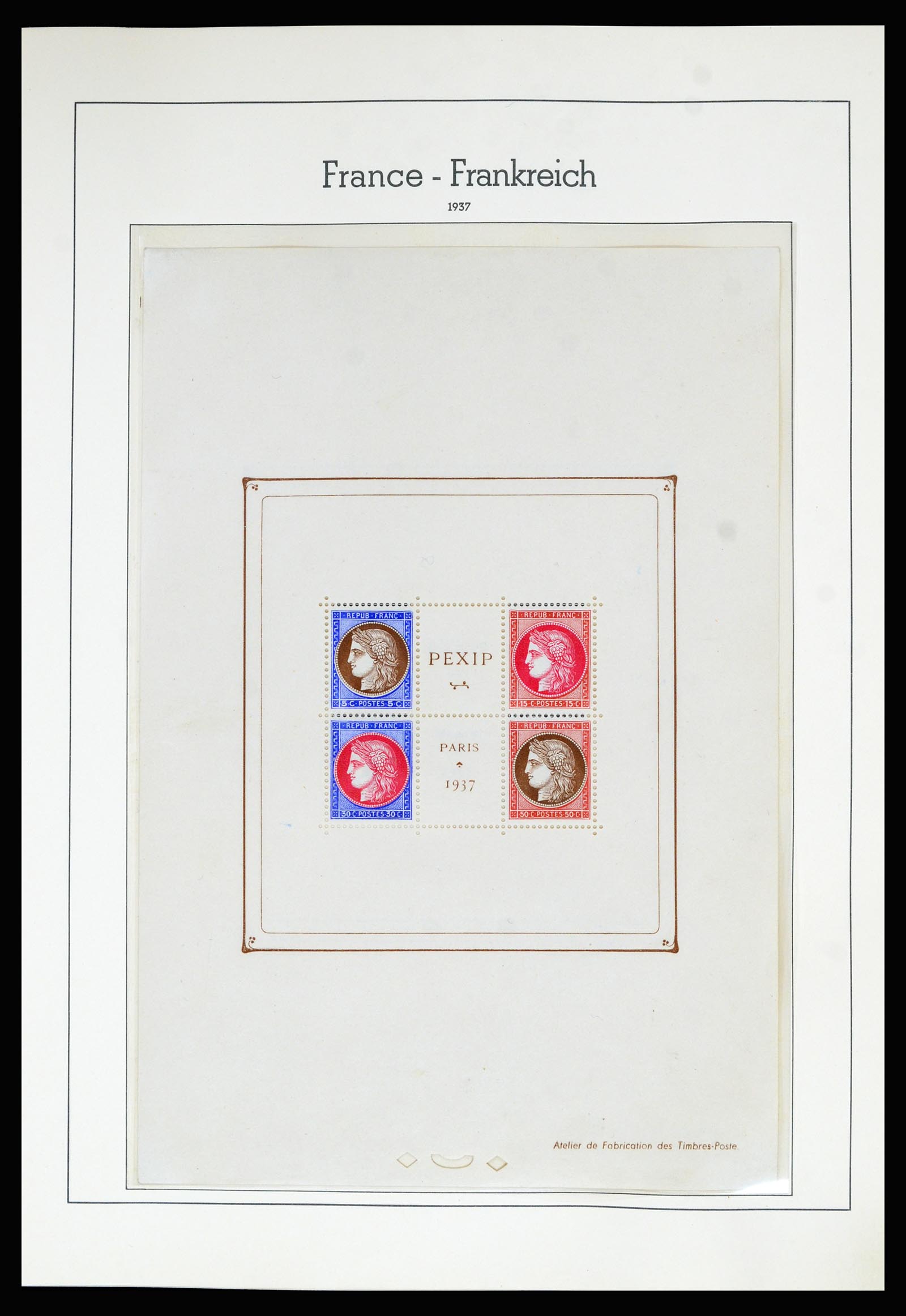 36694 023 - Postzegelverzameling 36694 Frankrijk 1863-2006.