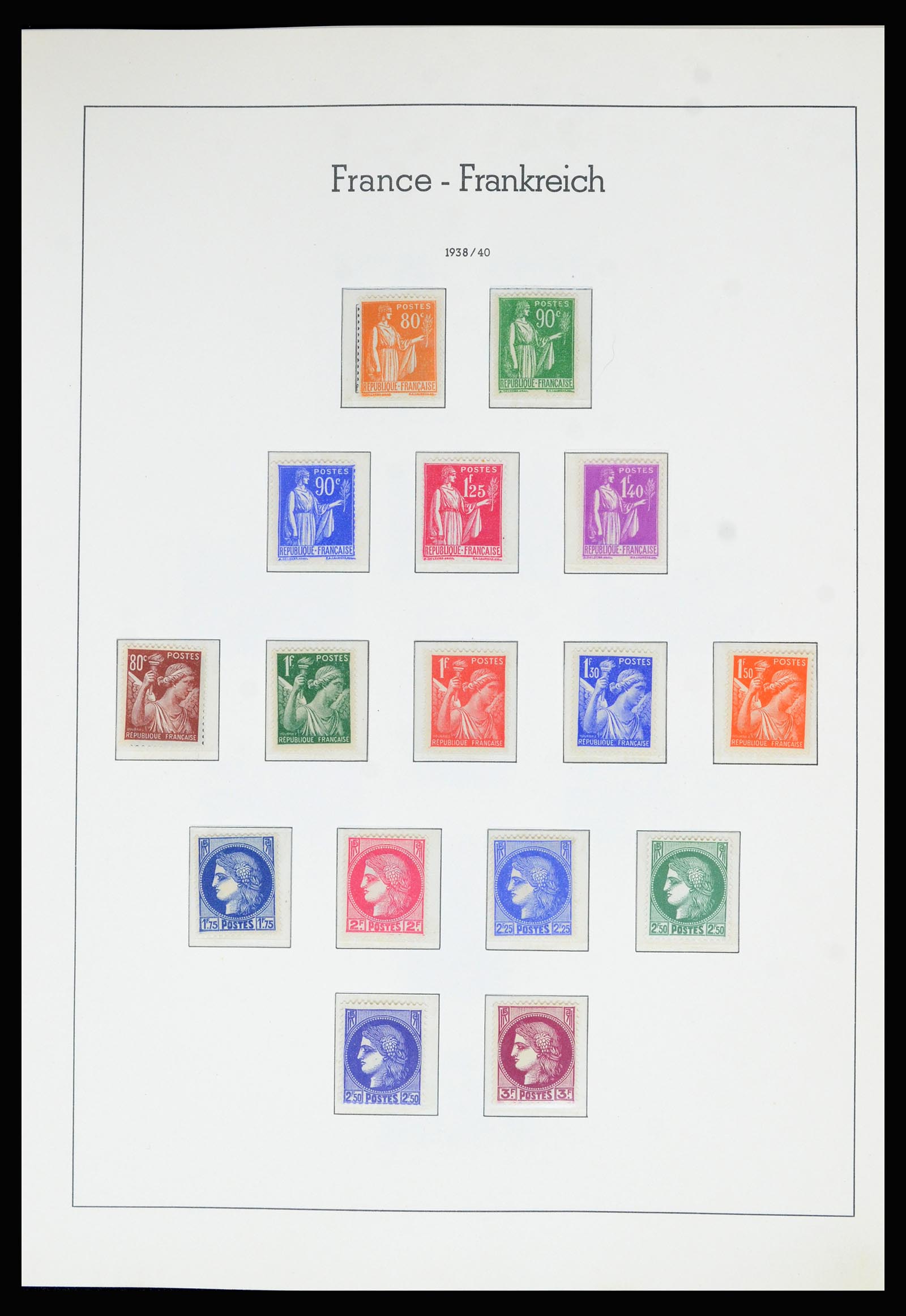 36694 026 - Postzegelverzameling 36694 Frankrijk 1863-2006.
