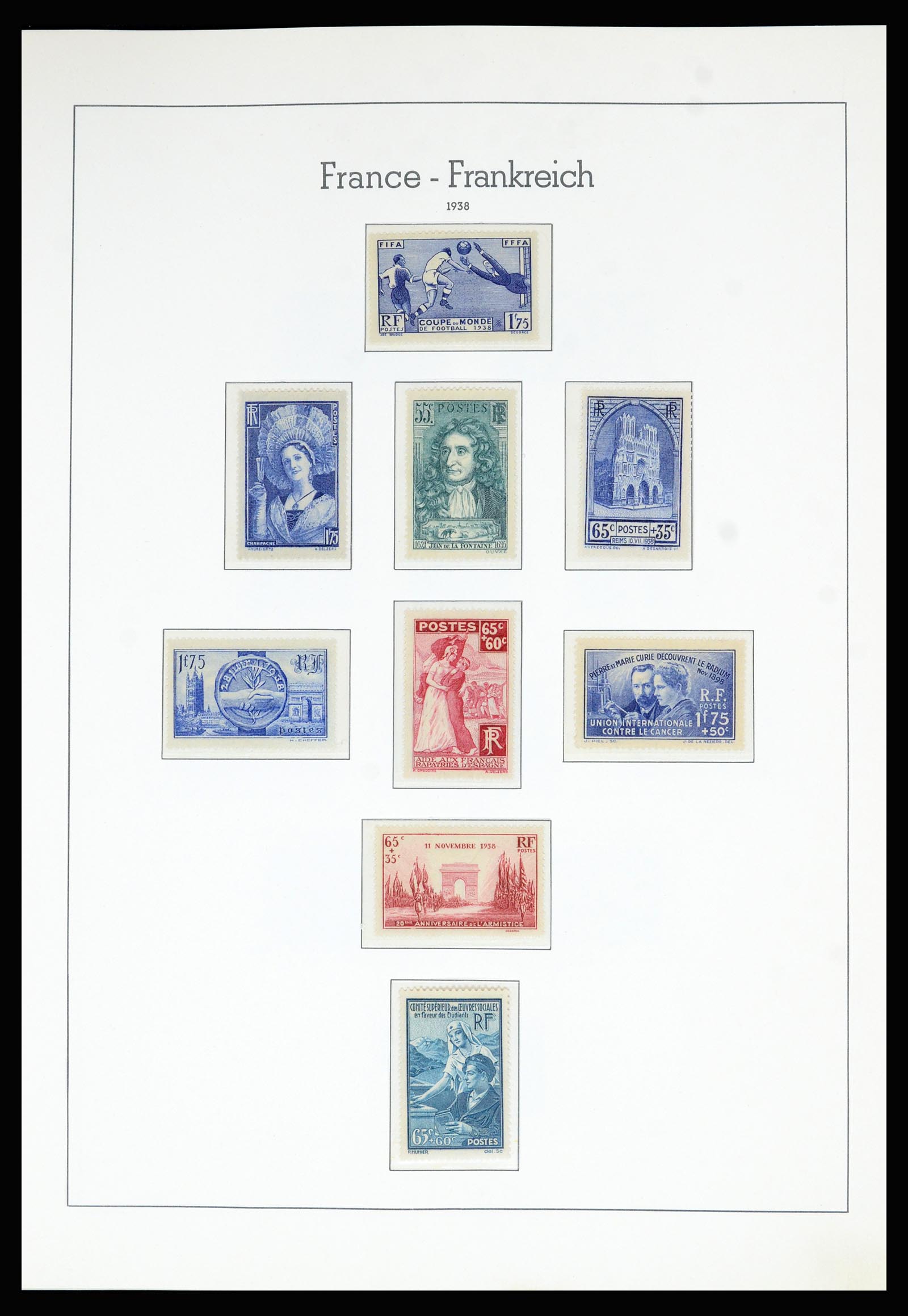 36694 029 - Postzegelverzameling 36694 Frankrijk 1863-2006.