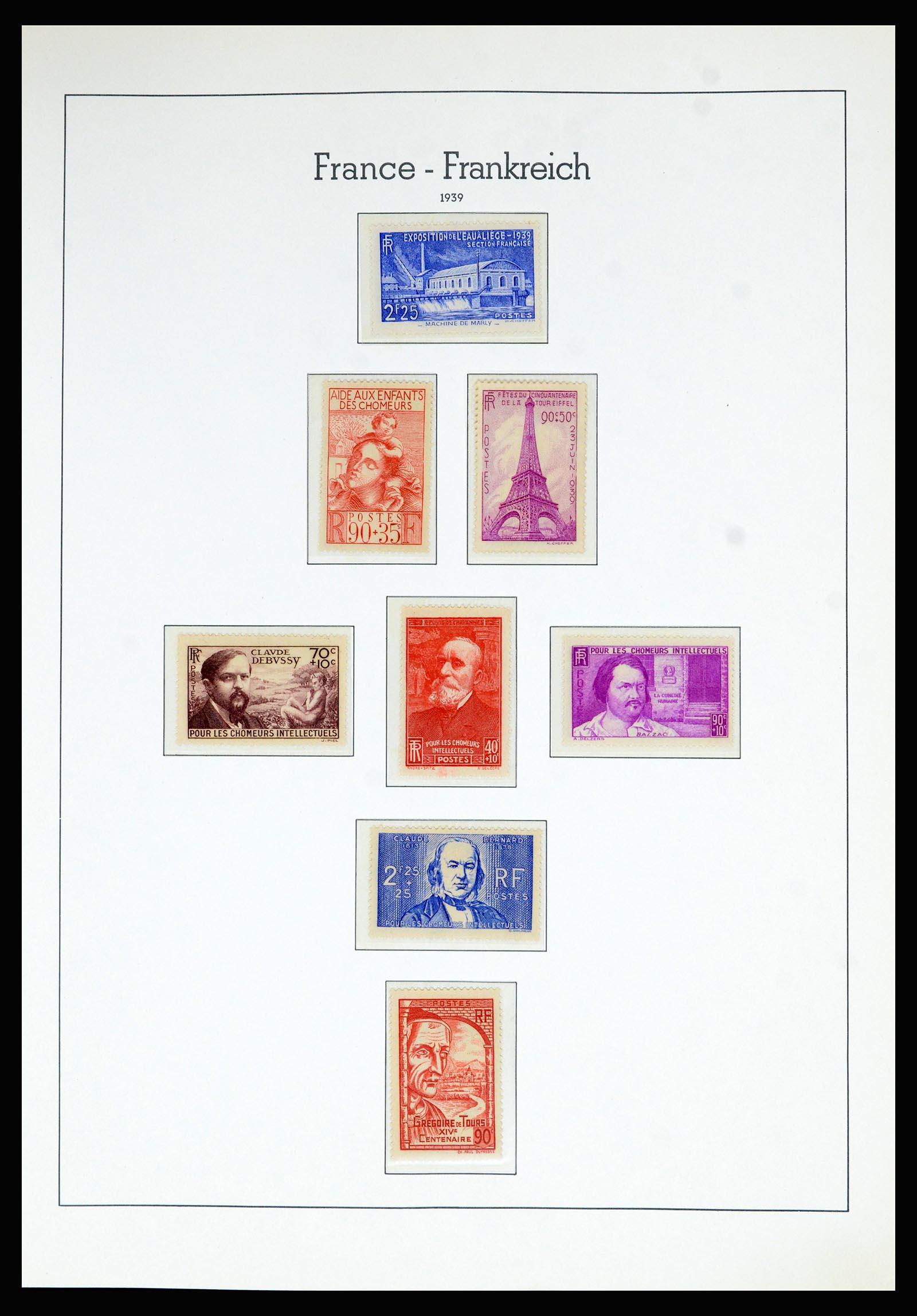 36694 031 - Postzegelverzameling 36694 Frankrijk 1863-2006.