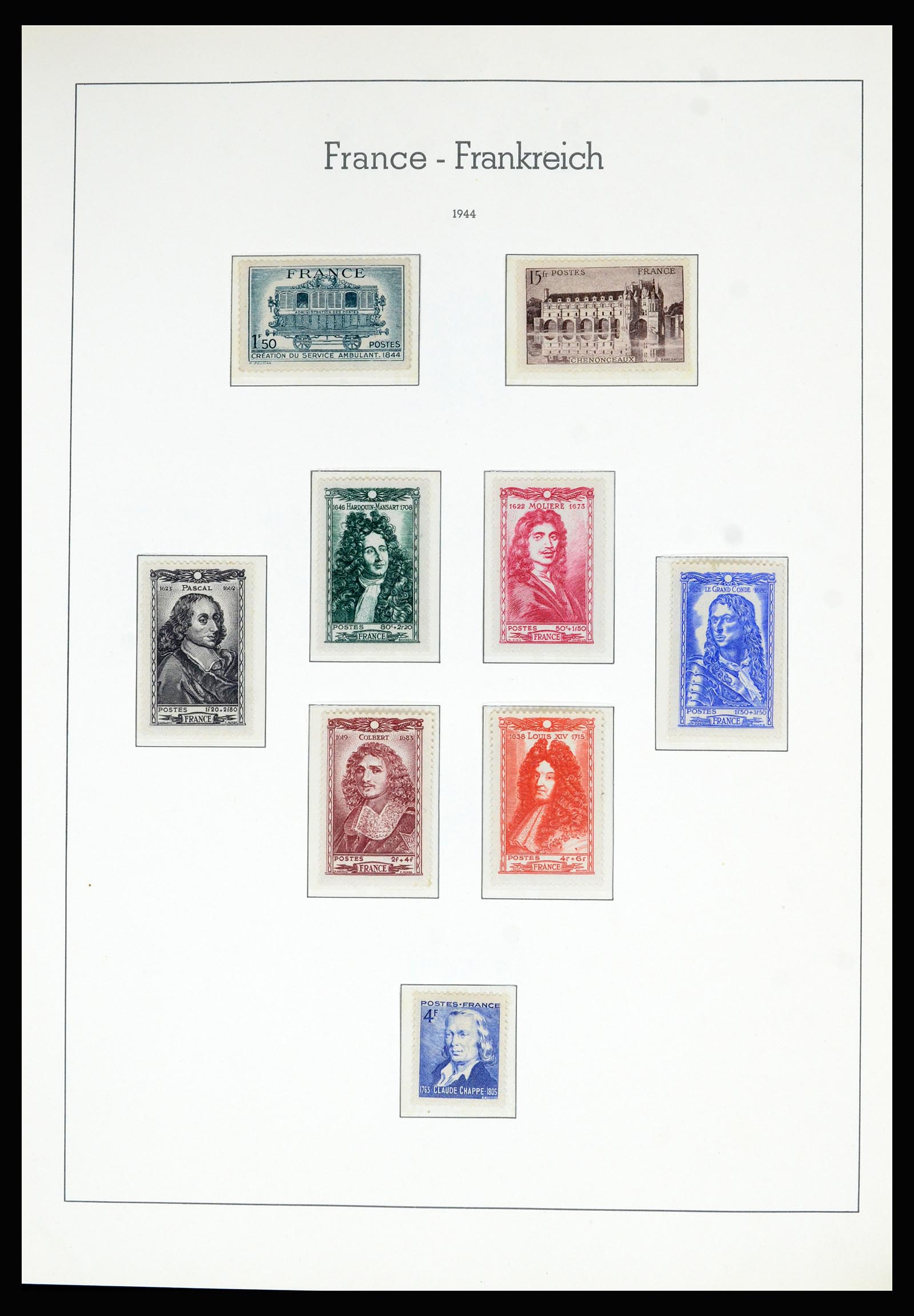 36694 045 - Postzegelverzameling 36694 Frankrijk 1863-2006.