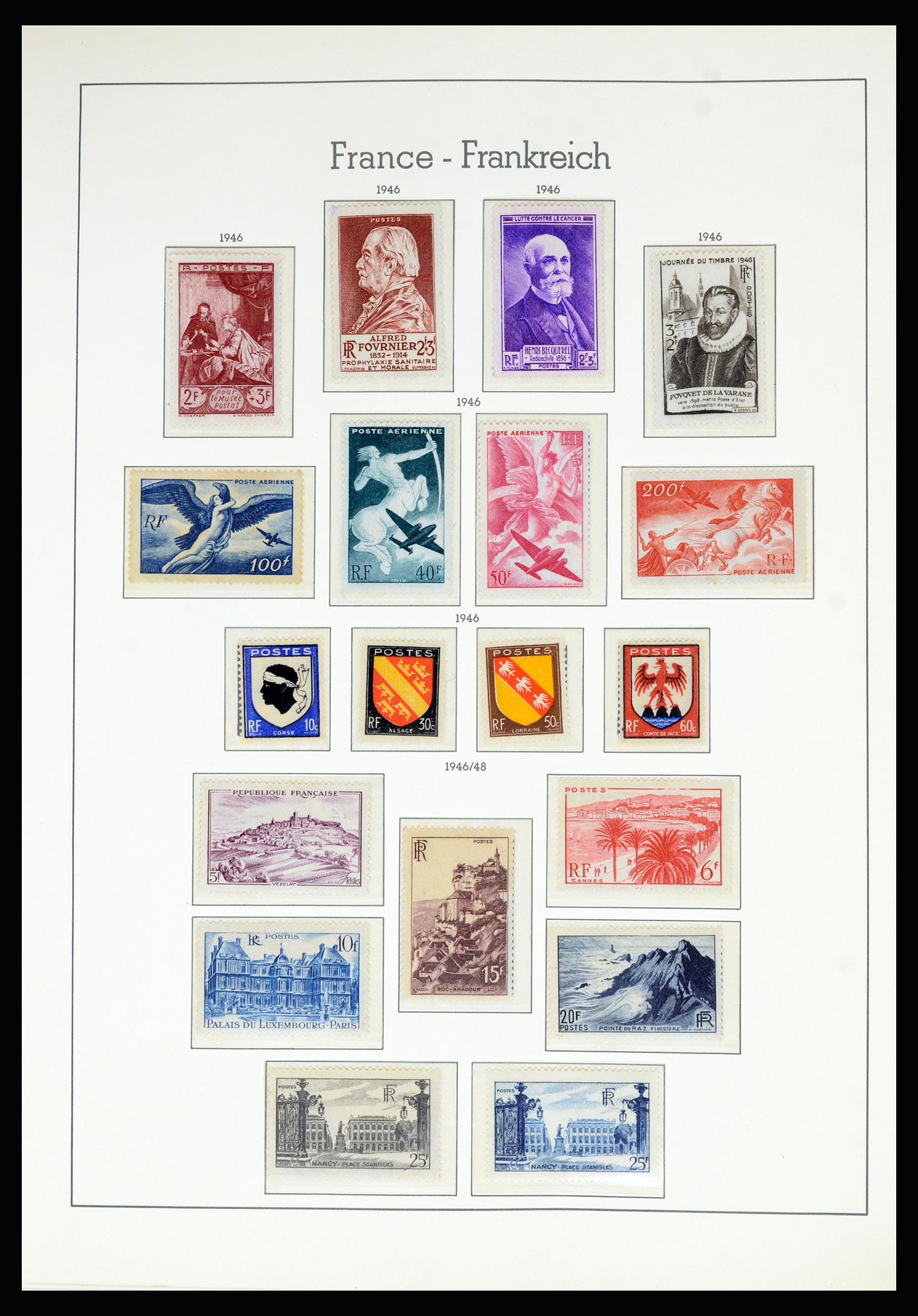 36694 054 - Postzegelverzameling 36694 Frankrijk 1863-2006.