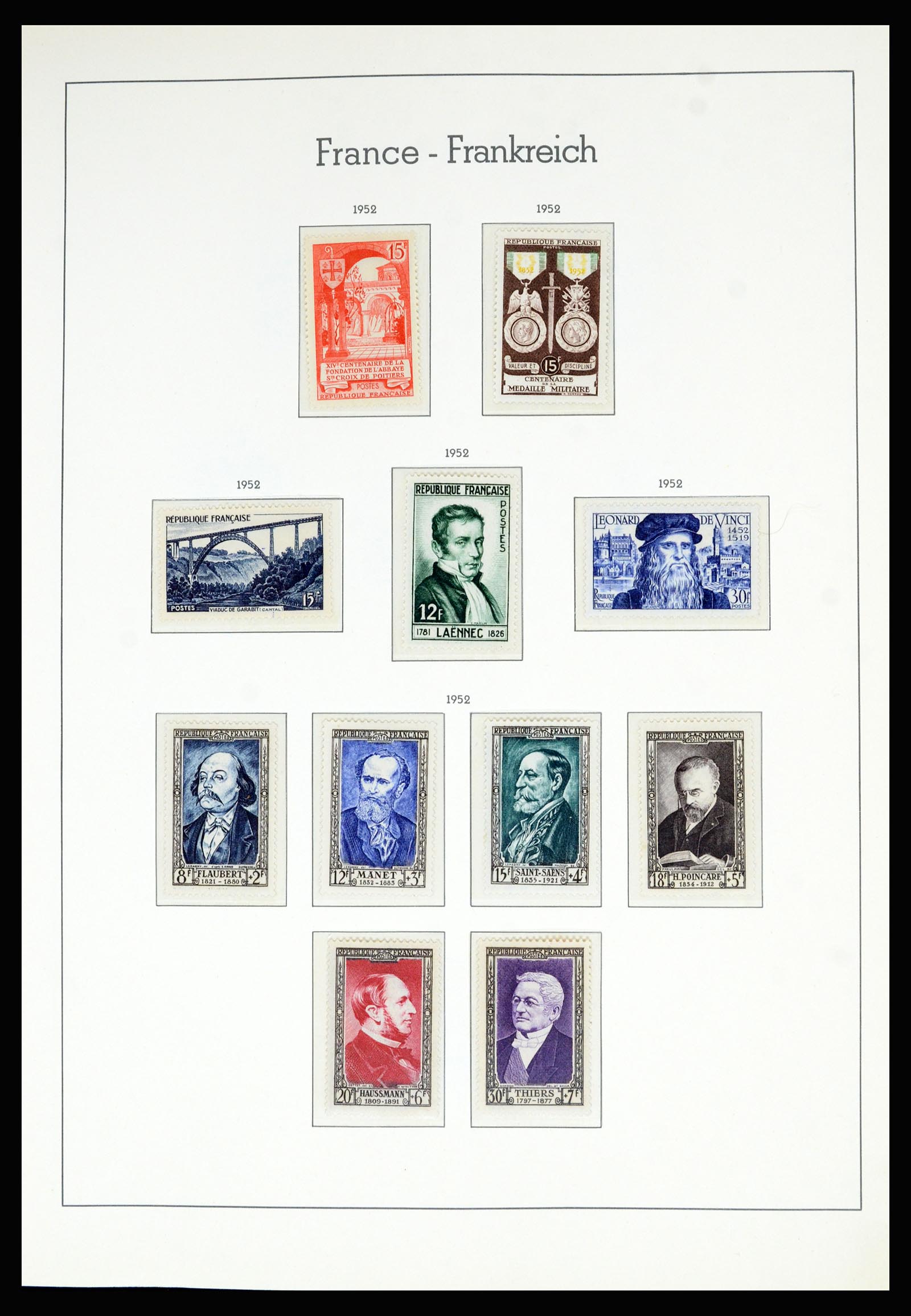 36694 067 - Postzegelverzameling 36694 Frankrijk 1863-2006.
