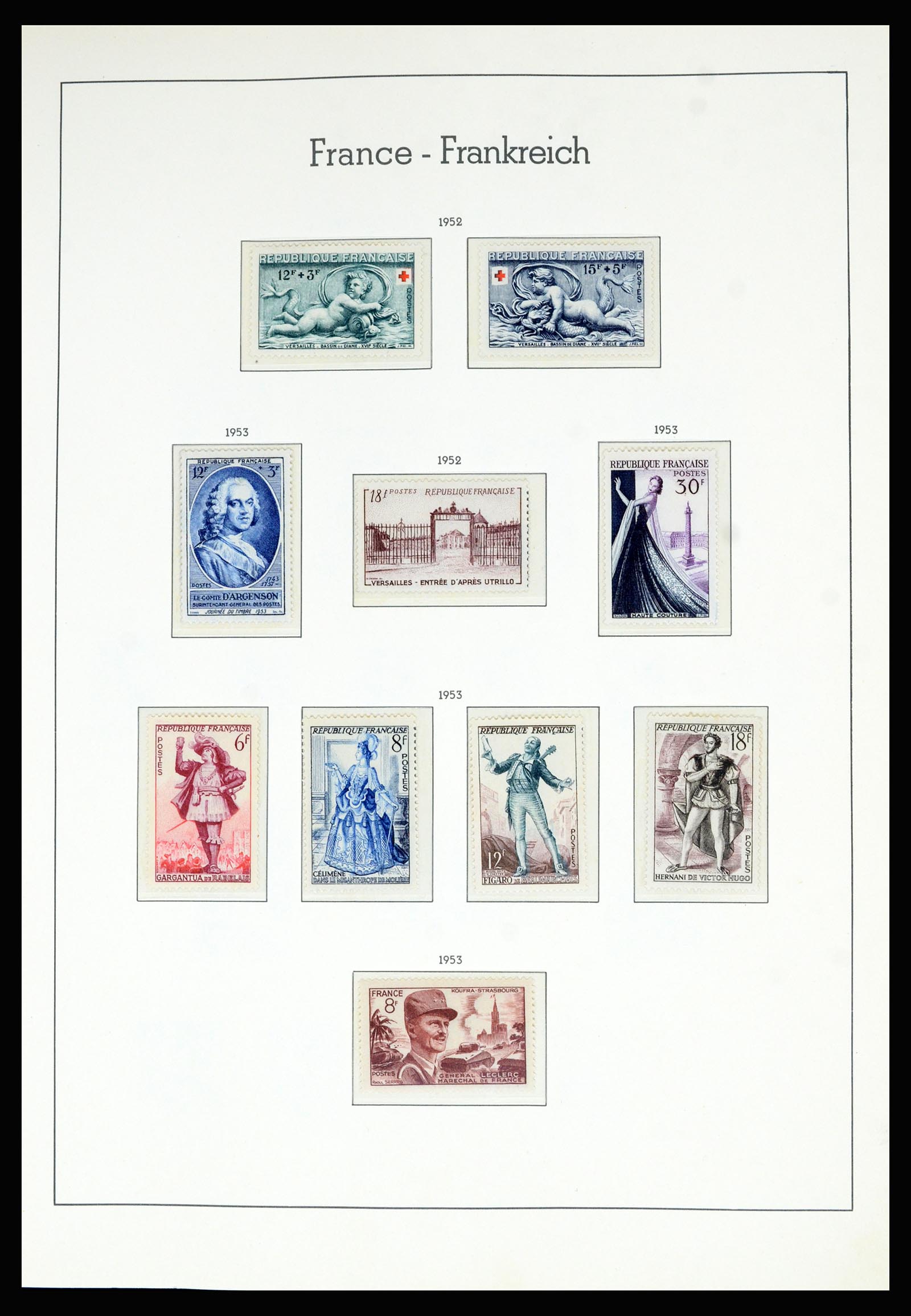 36694 068 - Postzegelverzameling 36694 Frankrijk 1863-2006.