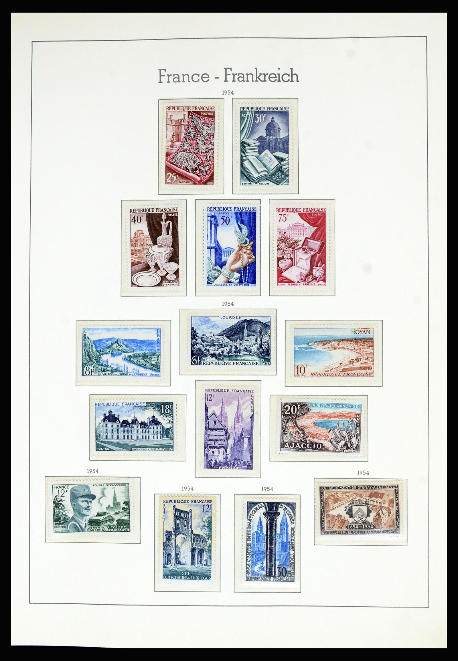 36694 071 - Postzegelverzameling 36694 Frankrijk 1863-2006.