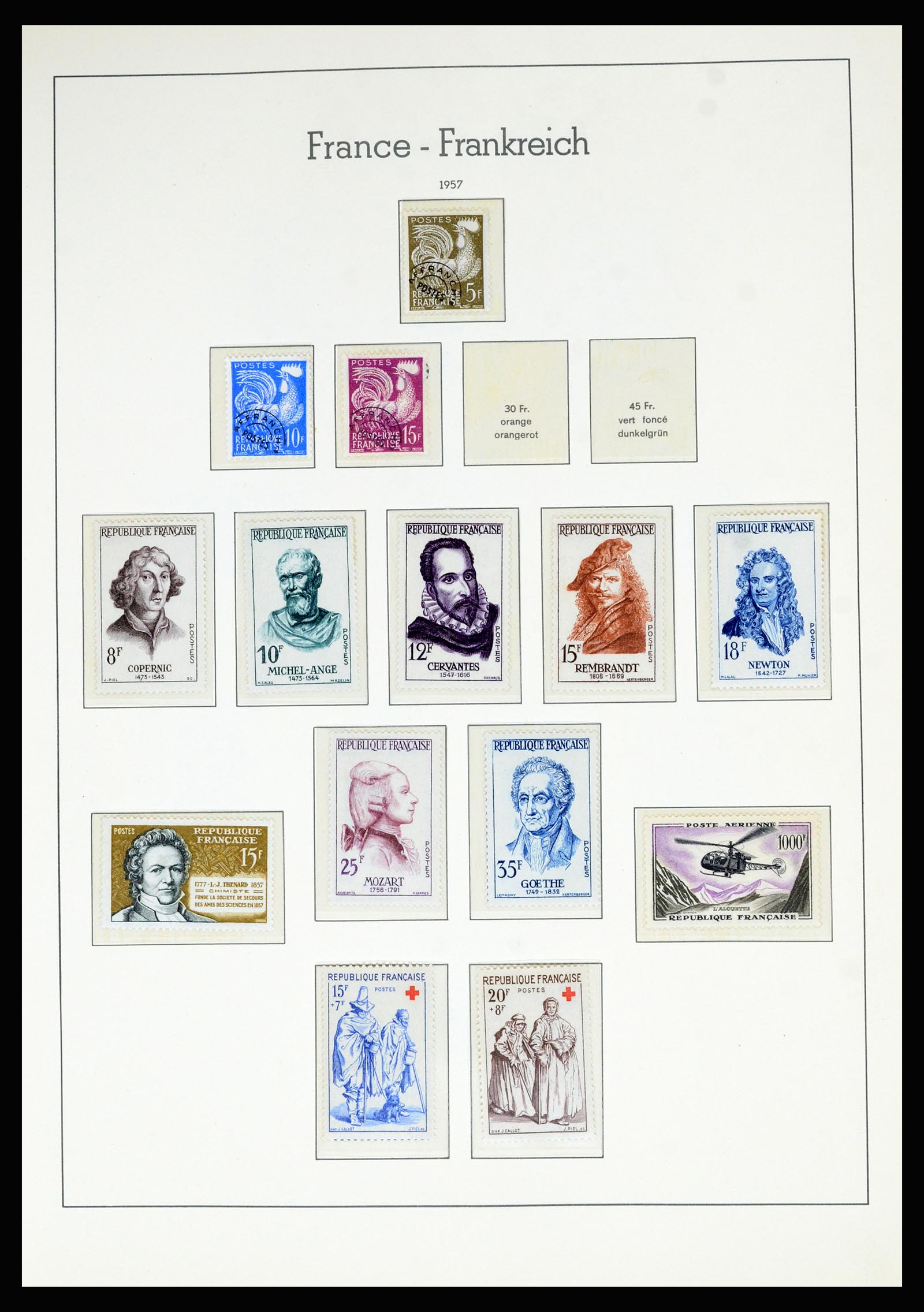 36694 083 - Postzegelverzameling 36694 Frankrijk 1863-2006.