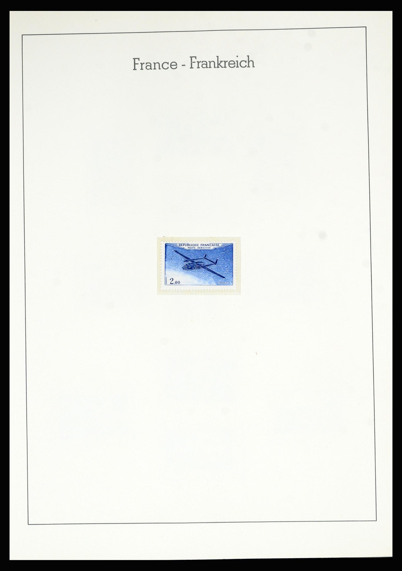 36694 093 - Postzegelverzameling 36694 Frankrijk 1863-2006.