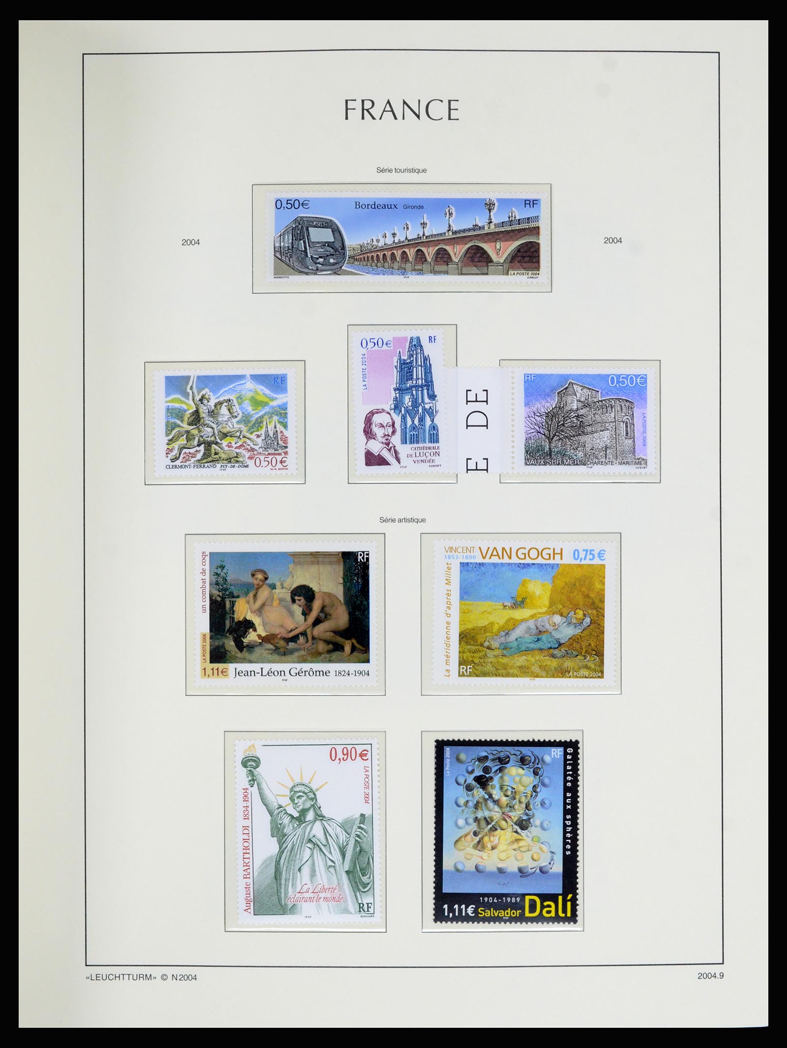 36694 410 - Postzegelverzameling 36694 Frankrijk 1863-2006.
