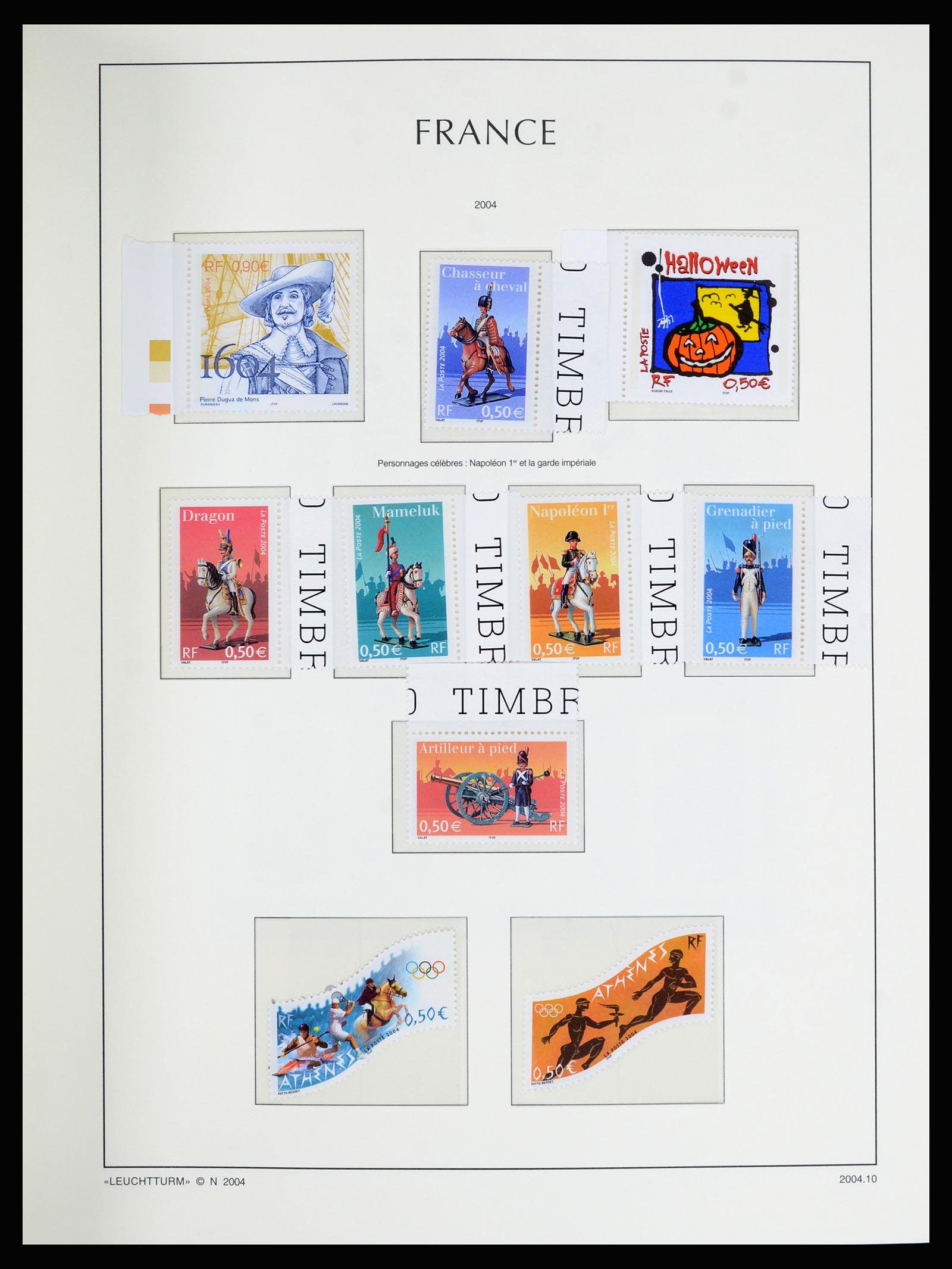 36694 411 - Postzegelverzameling 36694 Frankrijk 1863-2006.