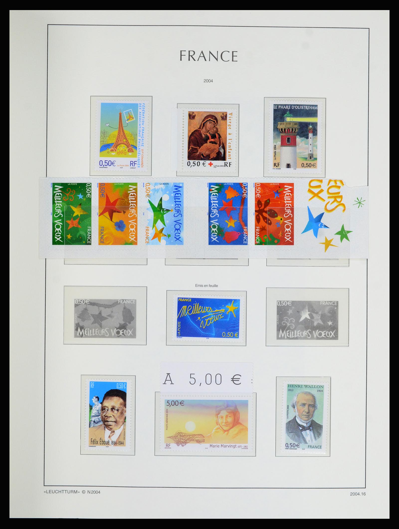 36694 418 - Postzegelverzameling 36694 Frankrijk 1863-2006.