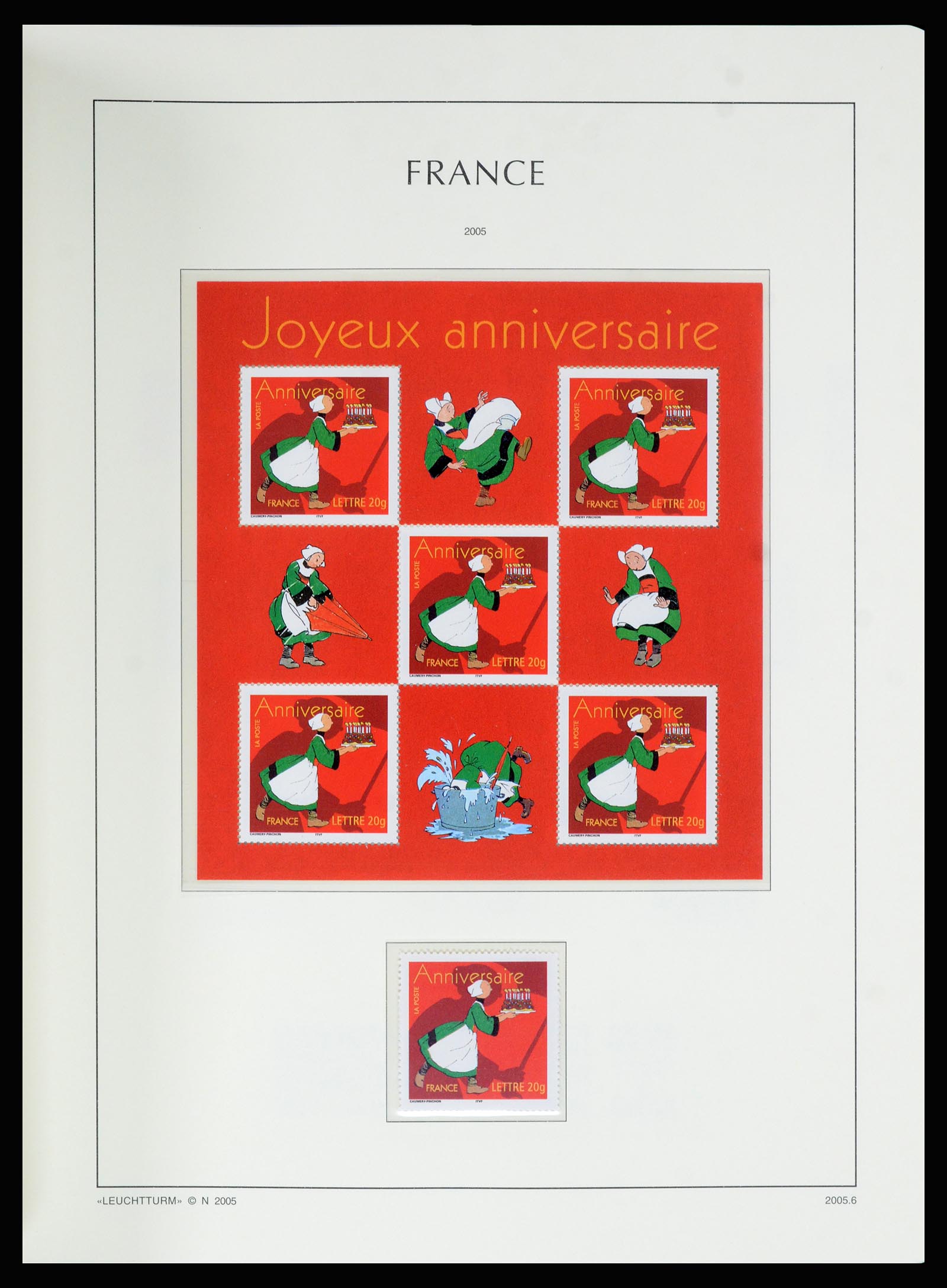 36694 429 - Postzegelverzameling 36694 Frankrijk 1863-2006.