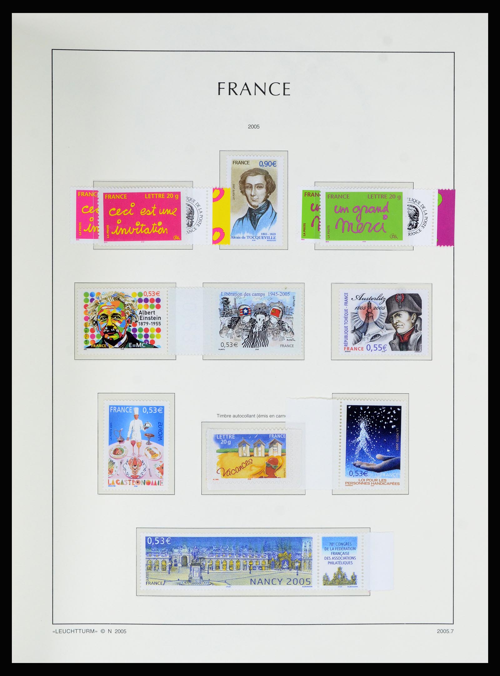 36694 430 - Postzegelverzameling 36694 Frankrijk 1863-2006.