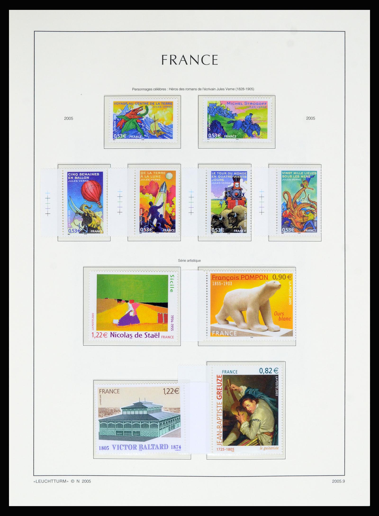 36694 432 - Postzegelverzameling 36694 Frankrijk 1863-2006.
