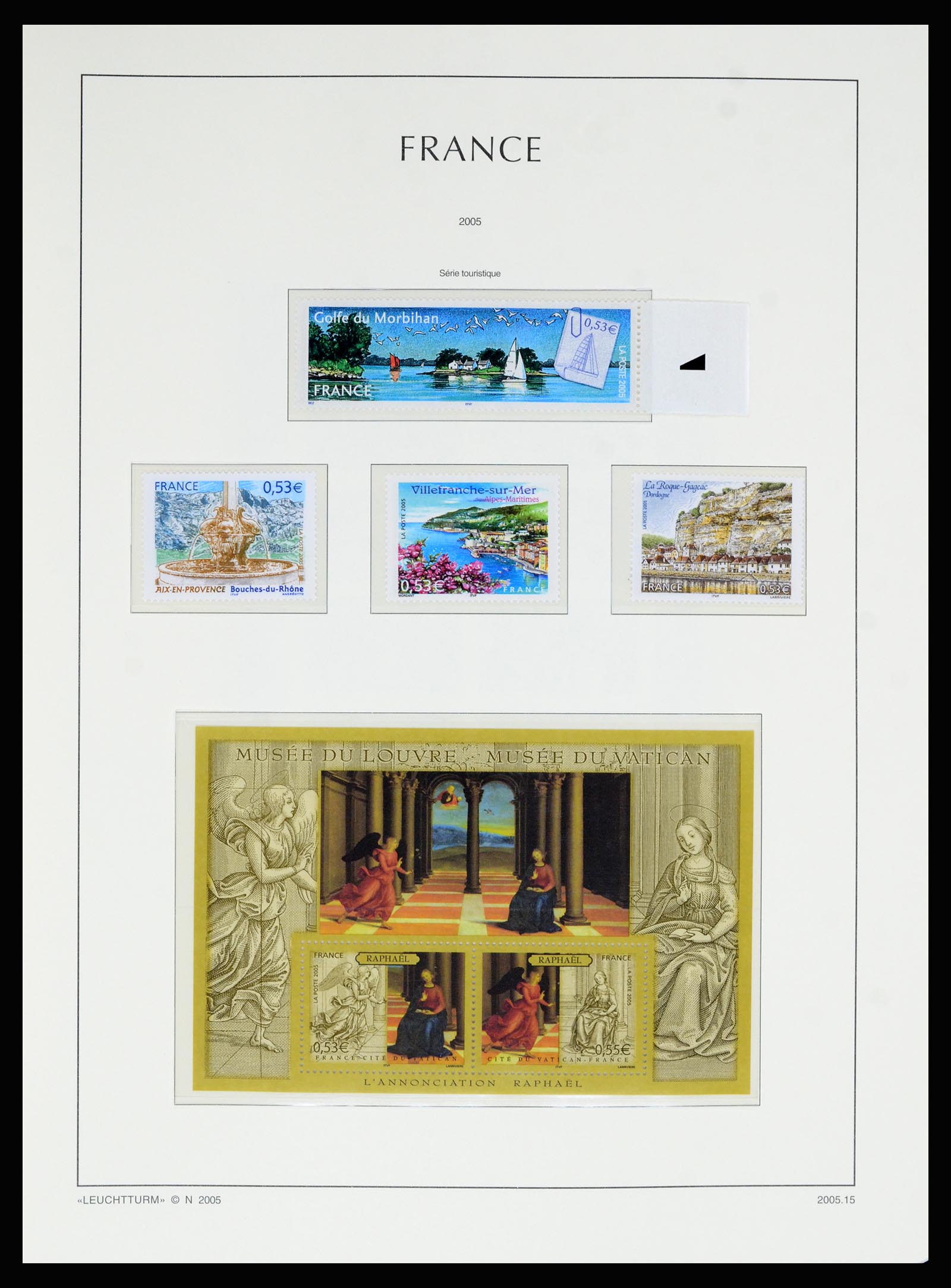 36694 437 - Postzegelverzameling 36694 Frankrijk 1863-2006.