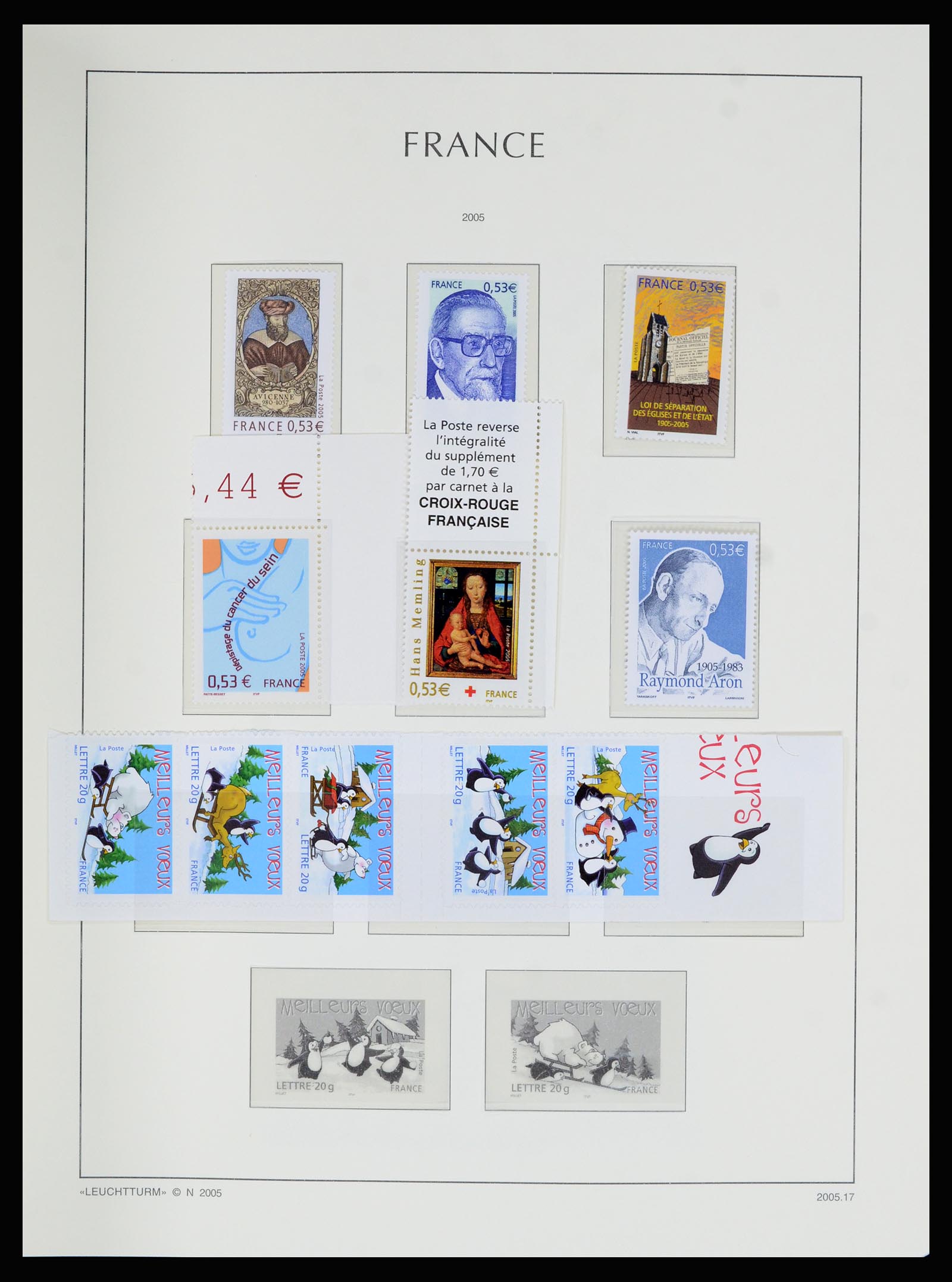 36694 439 - Postzegelverzameling 36694 Frankrijk 1863-2006.