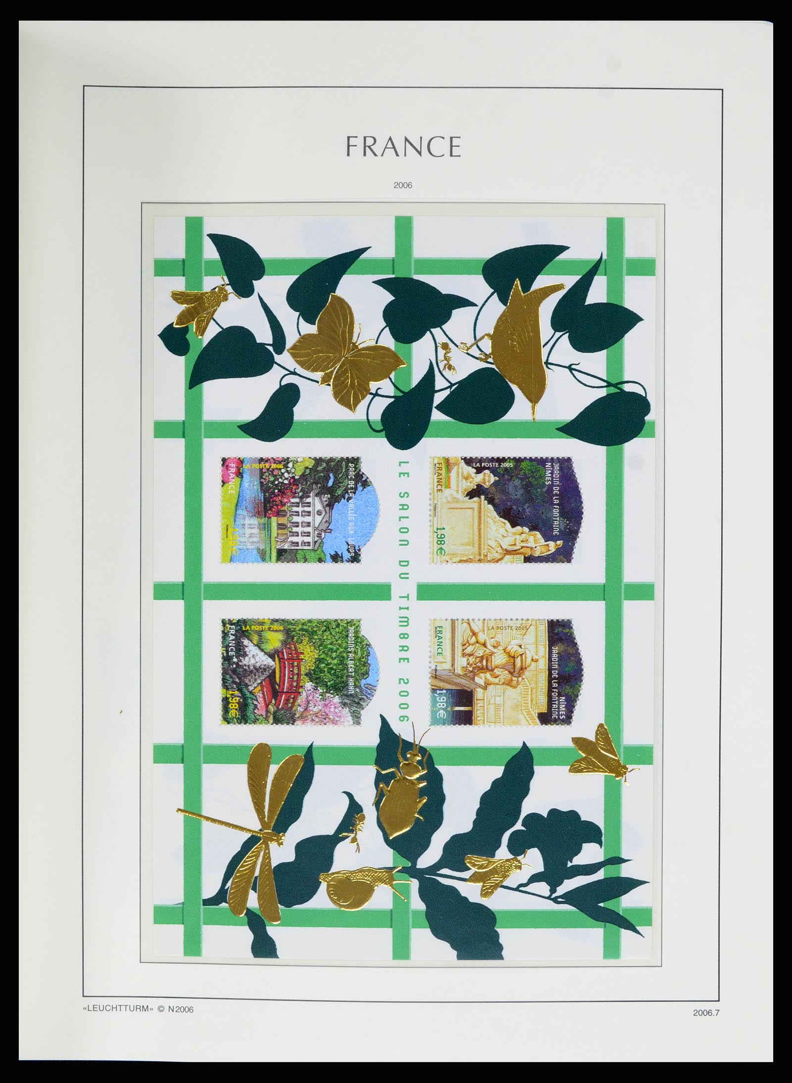 36694 449 - Postzegelverzameling 36694 Frankrijk 1863-2006.
