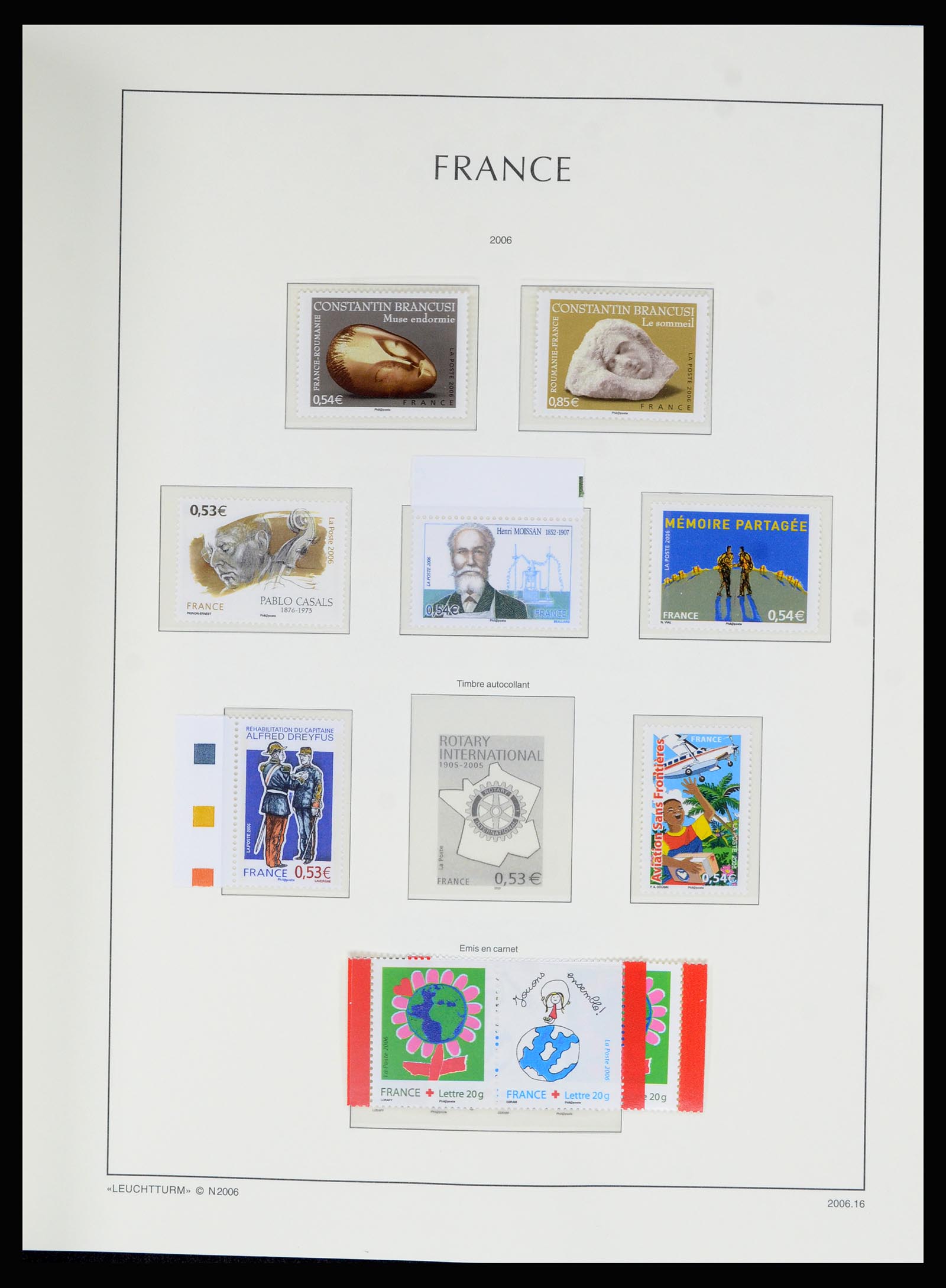 36694 458 - Postzegelverzameling 36694 Frankrijk 1863-2006.