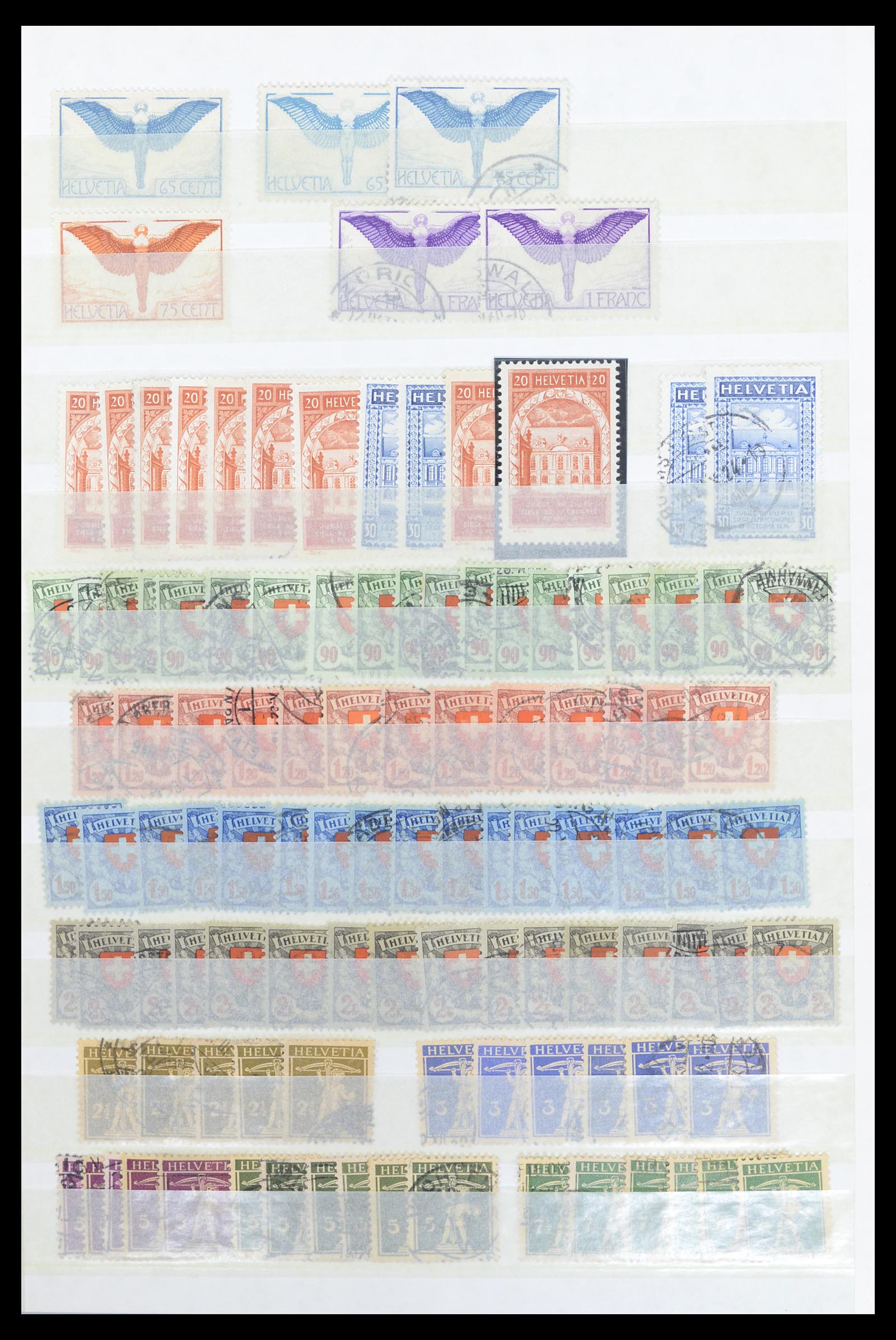 36696 009 - Stamp collection 36696 Switzerland 1854-1980.