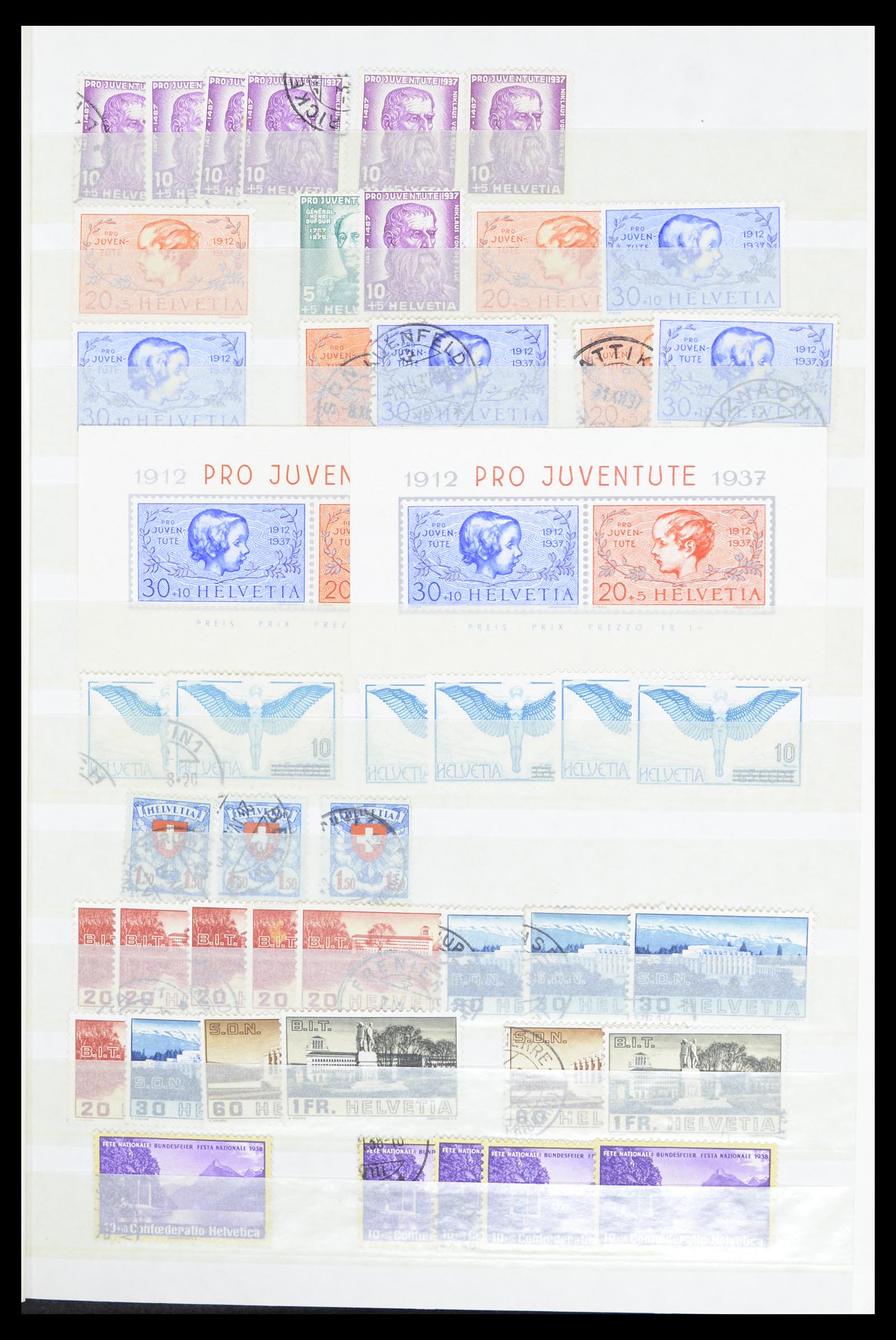 36696 017 - Stamp collection 36696 Switzerland 1854-1980.