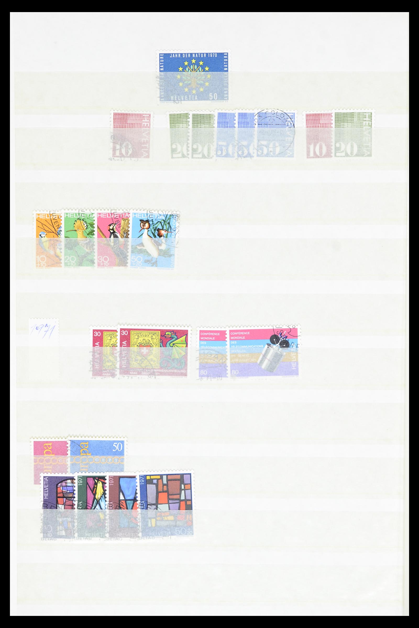36696 044 - Stamp collection 36696 Switzerland 1854-1980.