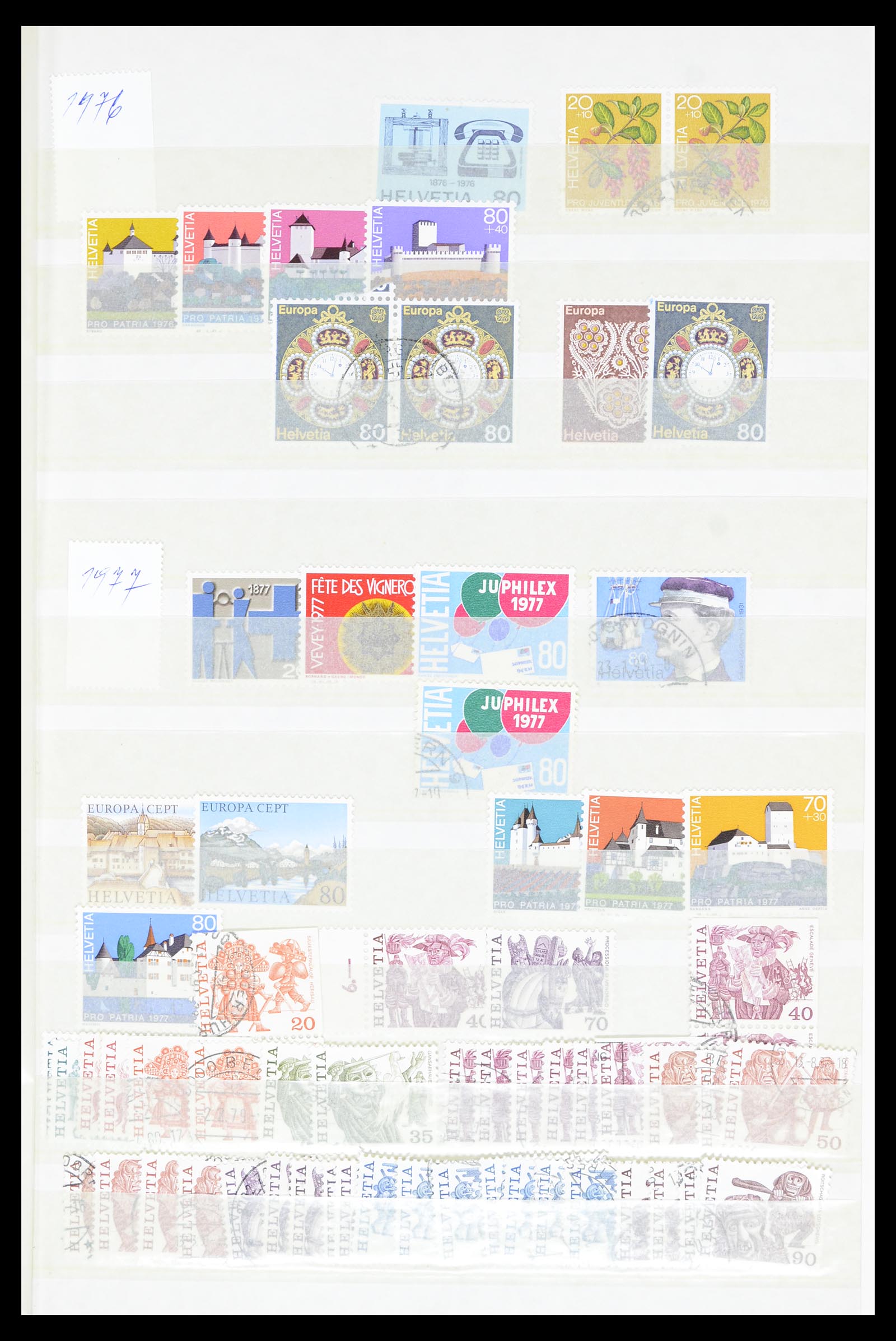 36696 049 - Stamp collection 36696 Switzerland 1854-1980.