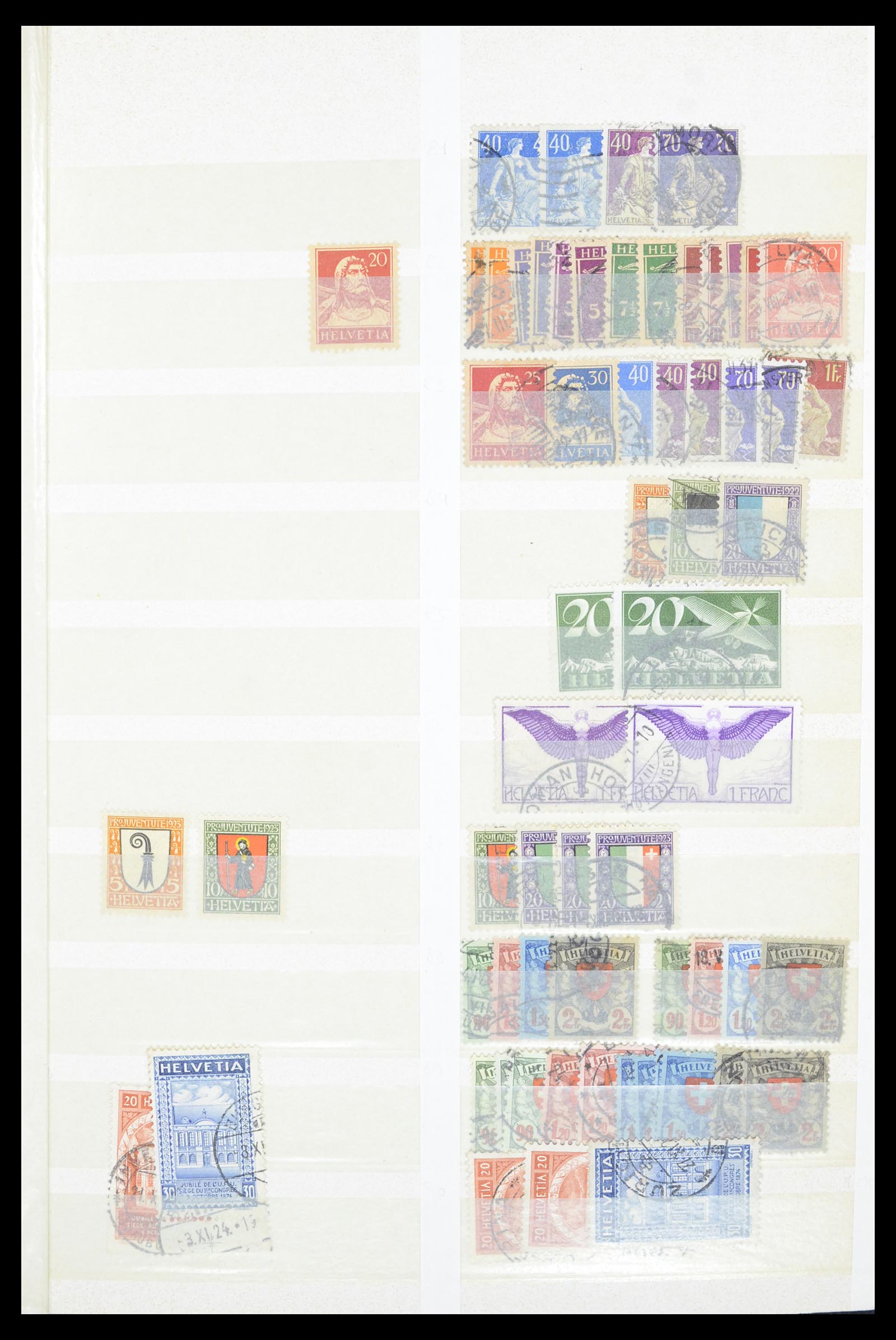 36696 059 - Postzegelverzameling 36696 Zwitserland 1854-1980.