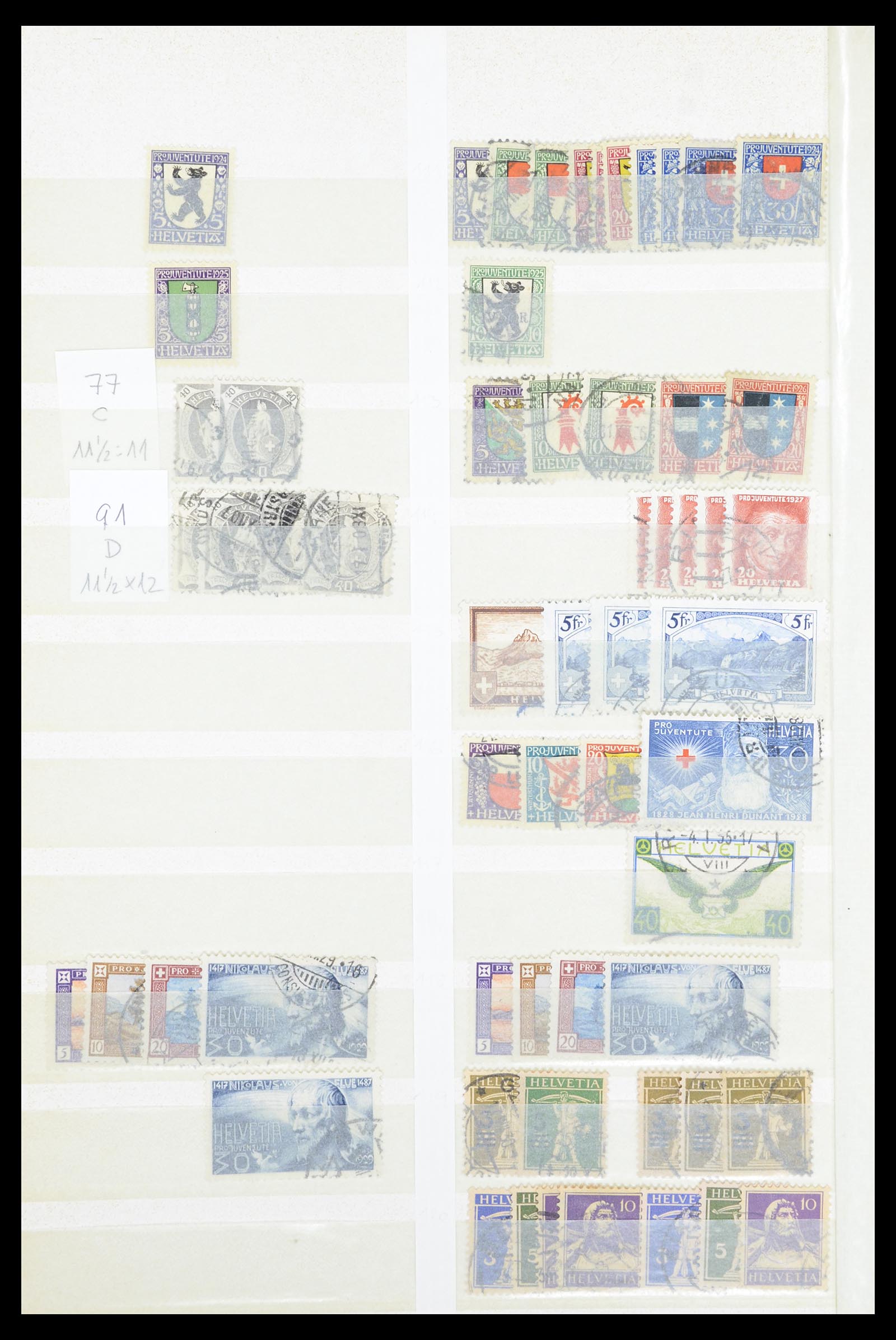 36696 060 - Stamp collection 36696 Switzerland 1854-1980.