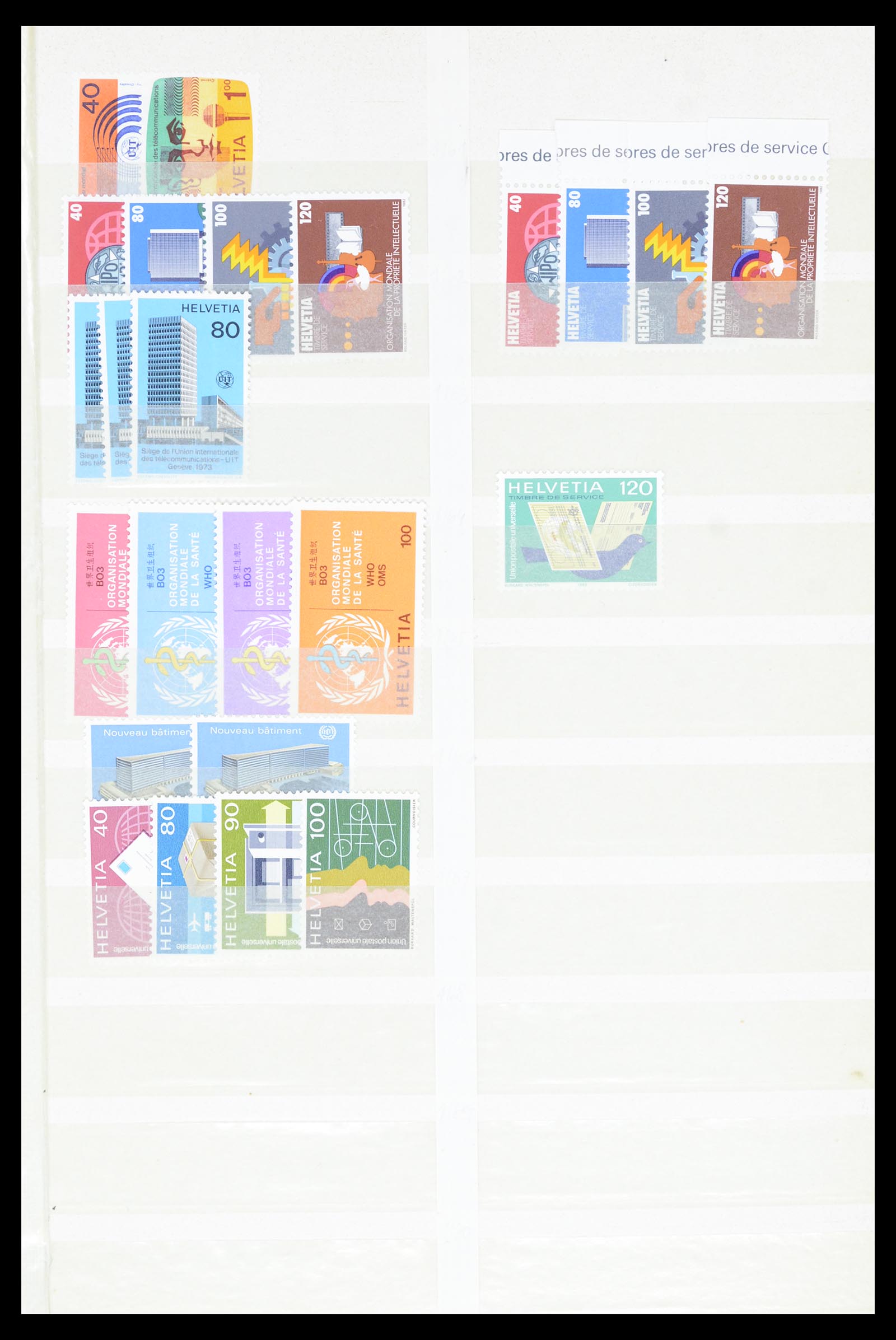 36696 111 - Postzegelverzameling 36696 Zwitserland 1854-1980.