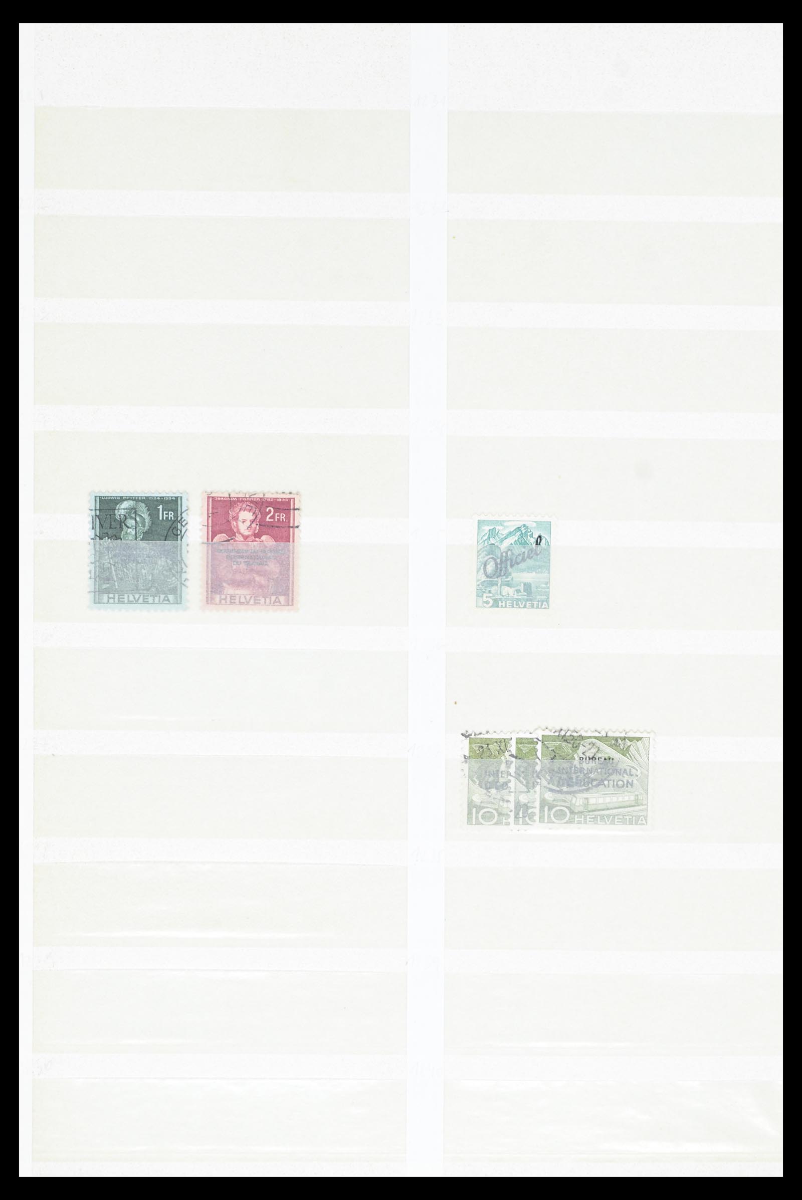 36696 114 - Postzegelverzameling 36696 Zwitserland 1854-1980.