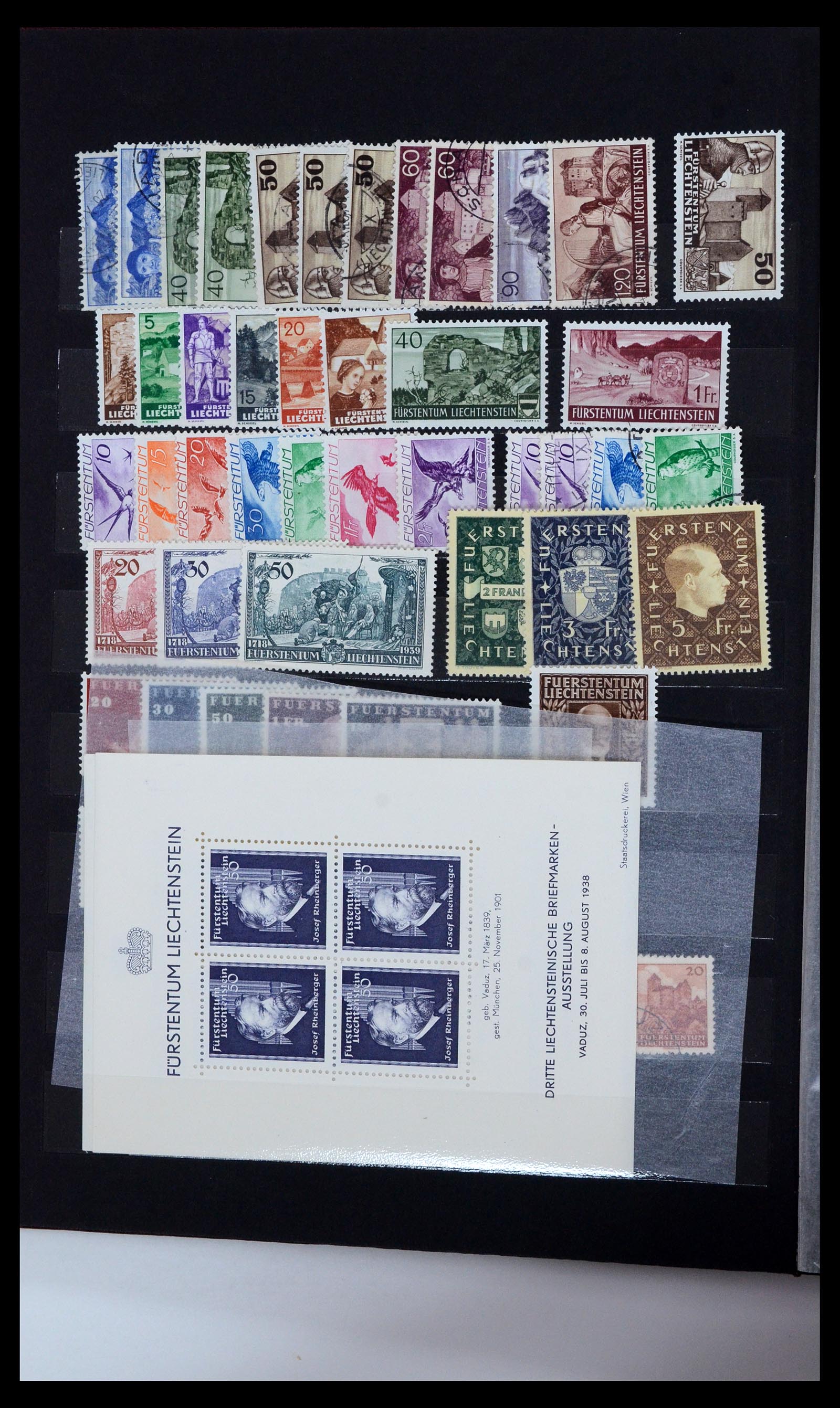 36697 023 - Stamp collection 36697 Liechtenstein 1912-1985.