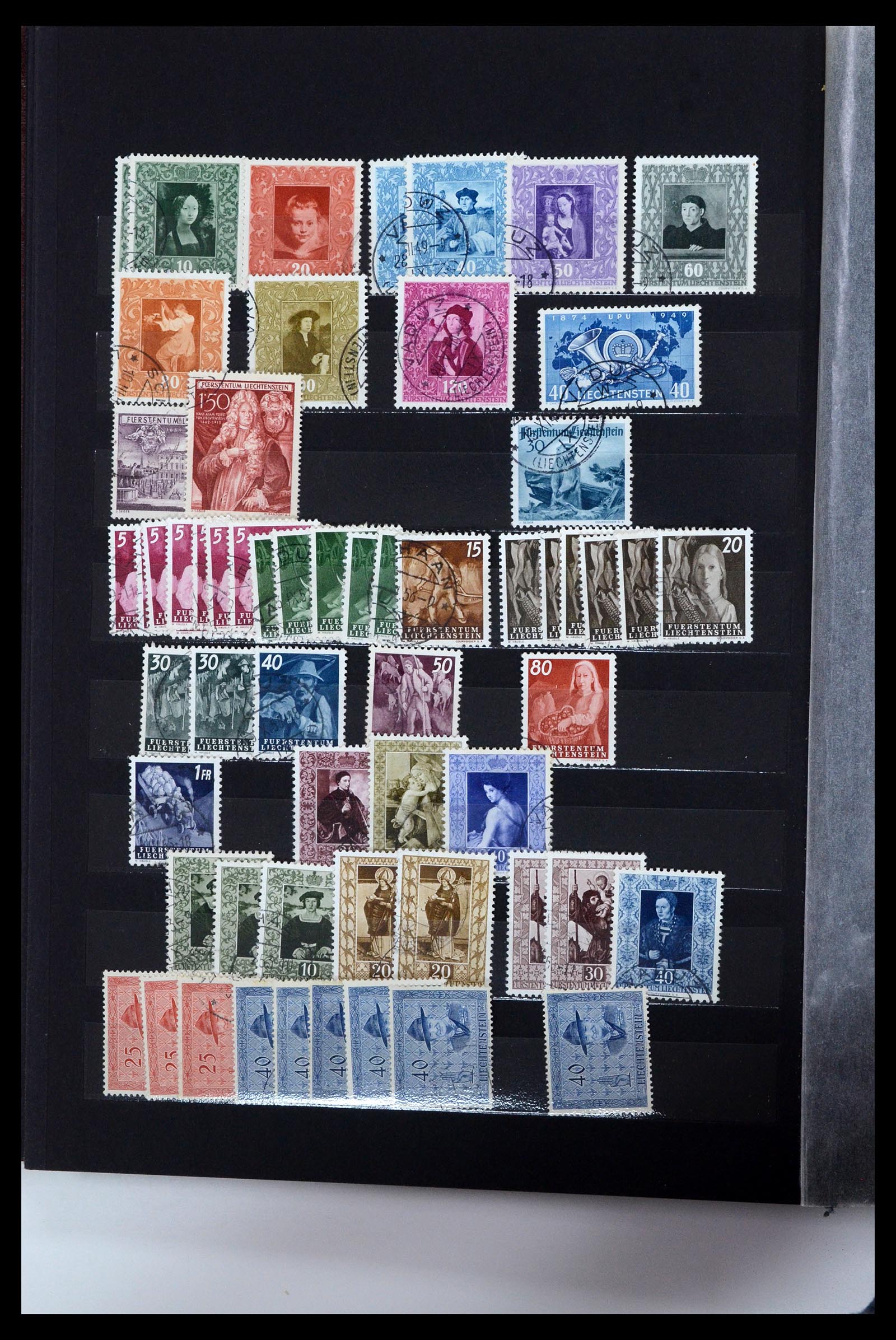 36697 025 - Postzegelverzameling 36697 Liechtenstein 1912-1985.