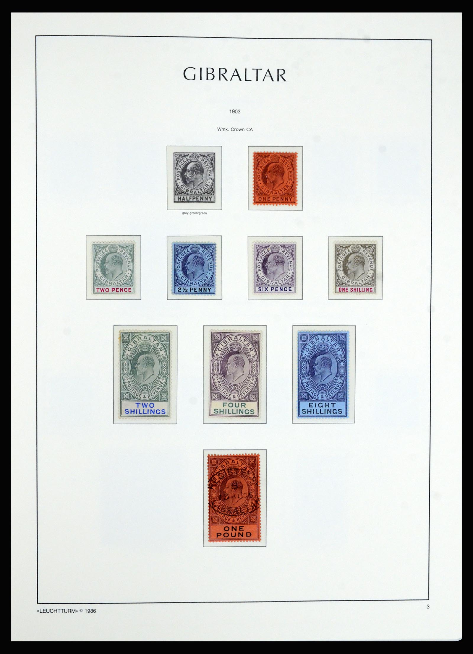 36700 005 - Postzegelverzameling 36700 Gibraltar 1857(!!)-2013.