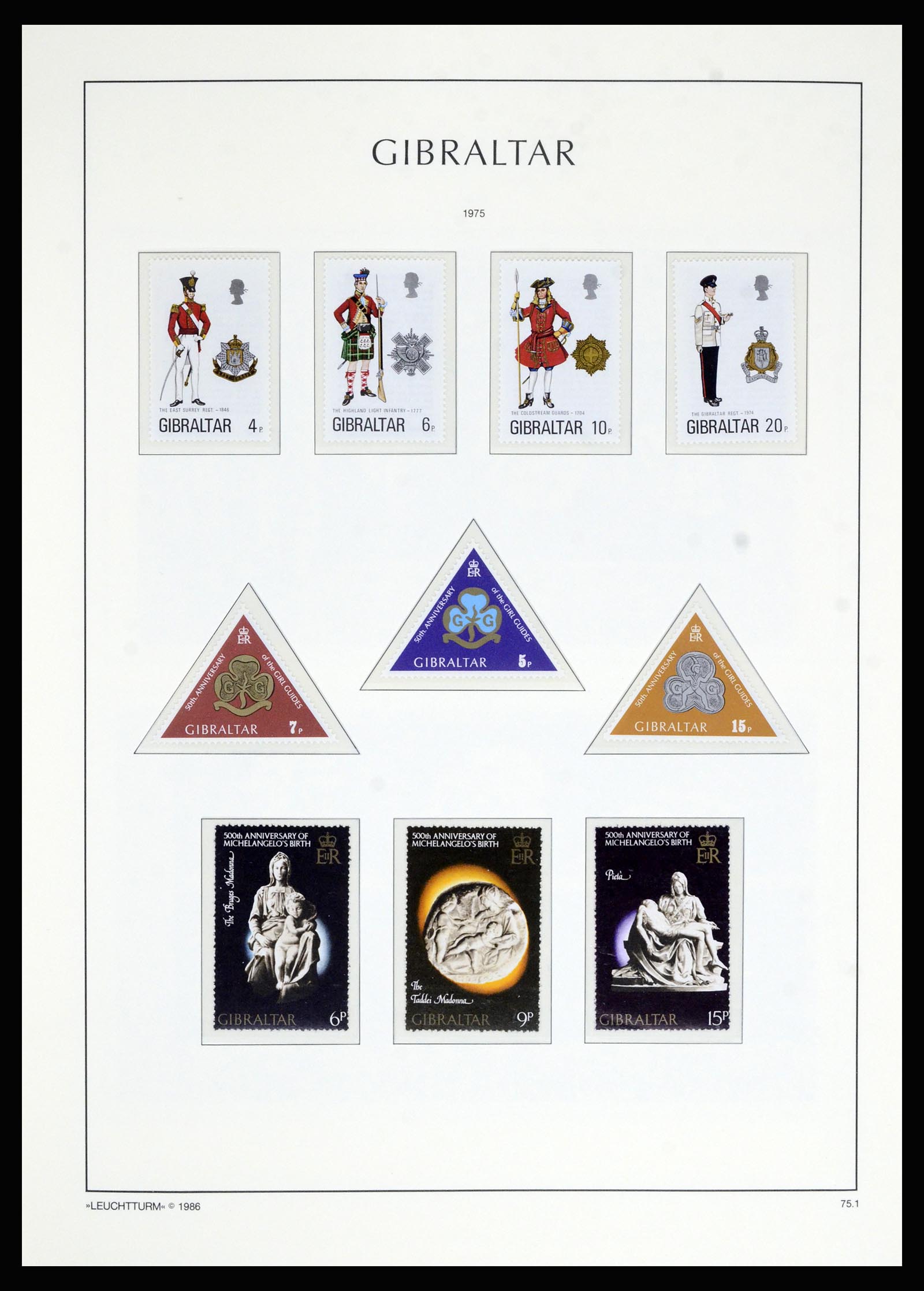 36700 034 - Postzegelverzameling 36700 Gibraltar 1857(!!)-2013.