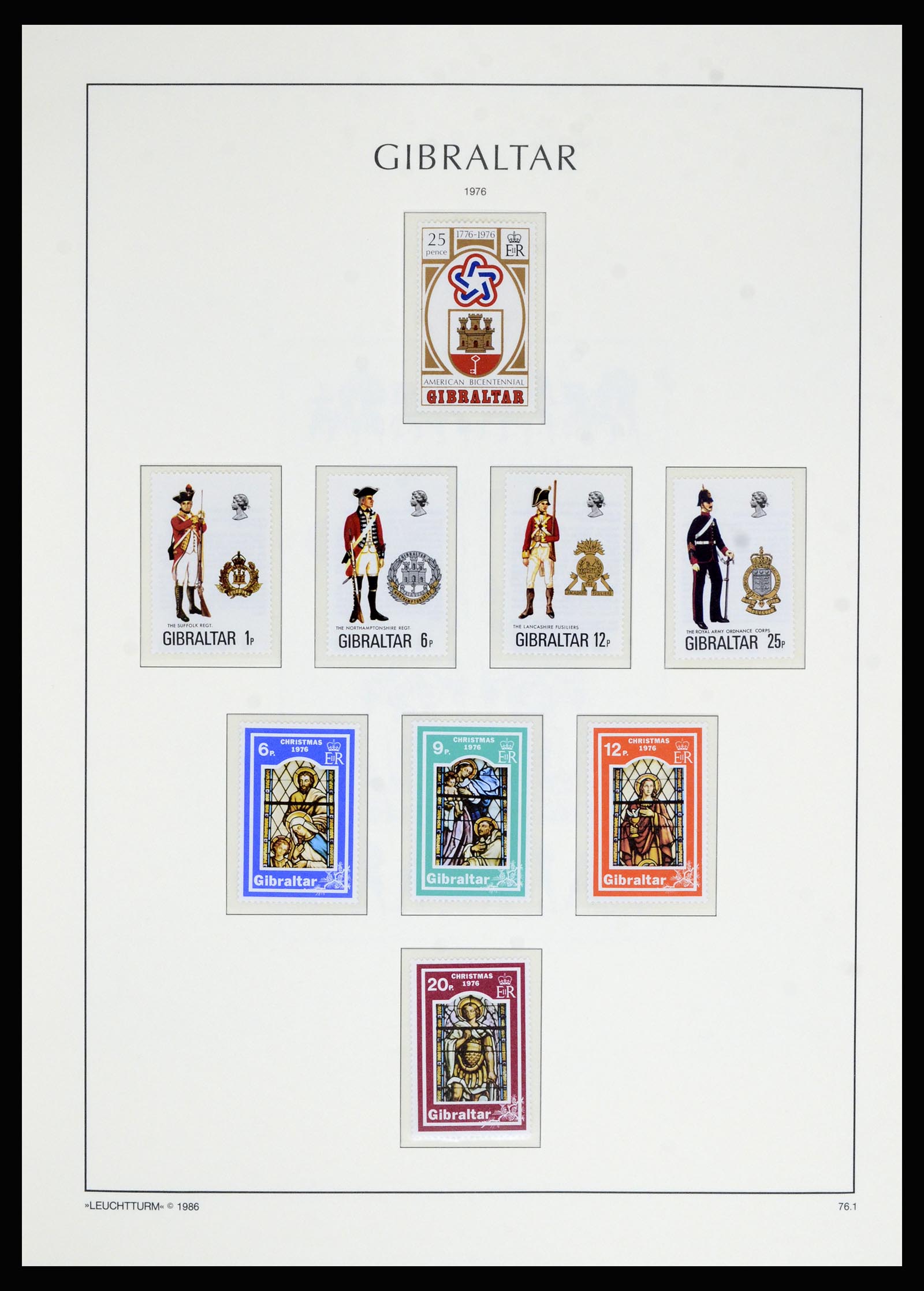 36700 037 - Postzegelverzameling 36700 Gibraltar 1857(!!)-2013.