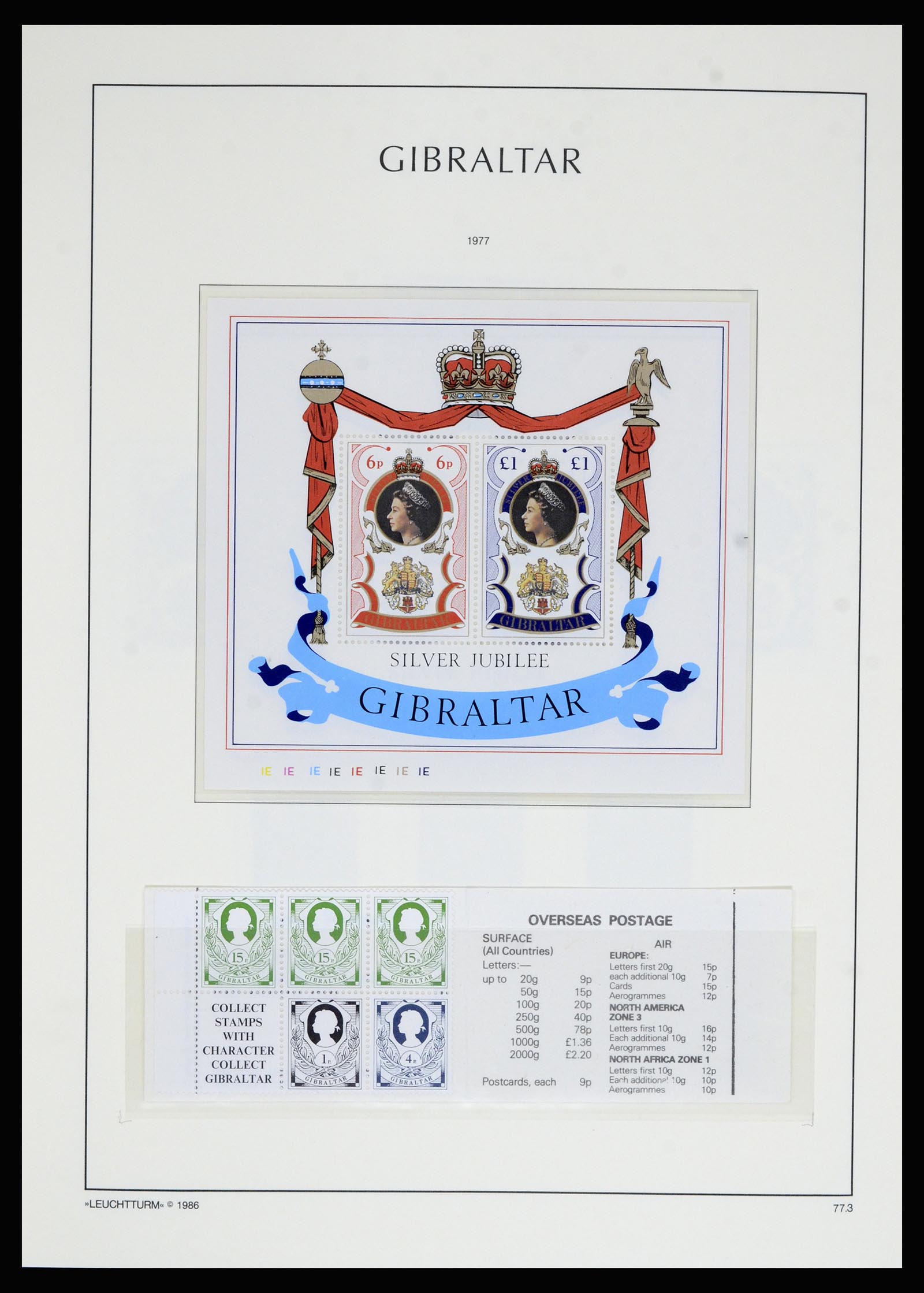 36700 041 - Postzegelverzameling 36700 Gibraltar 1857(!!)-2013.