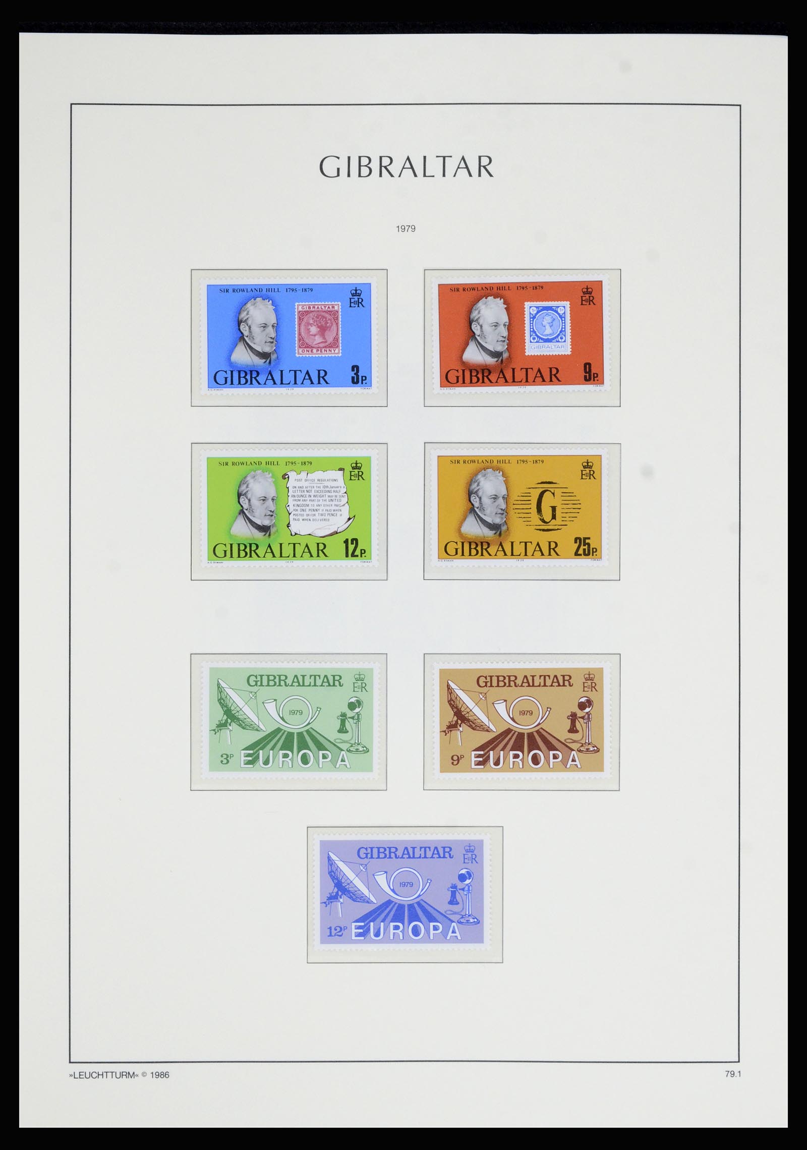 36700 047 - Postzegelverzameling 36700 Gibraltar 1857(!!)-2013.